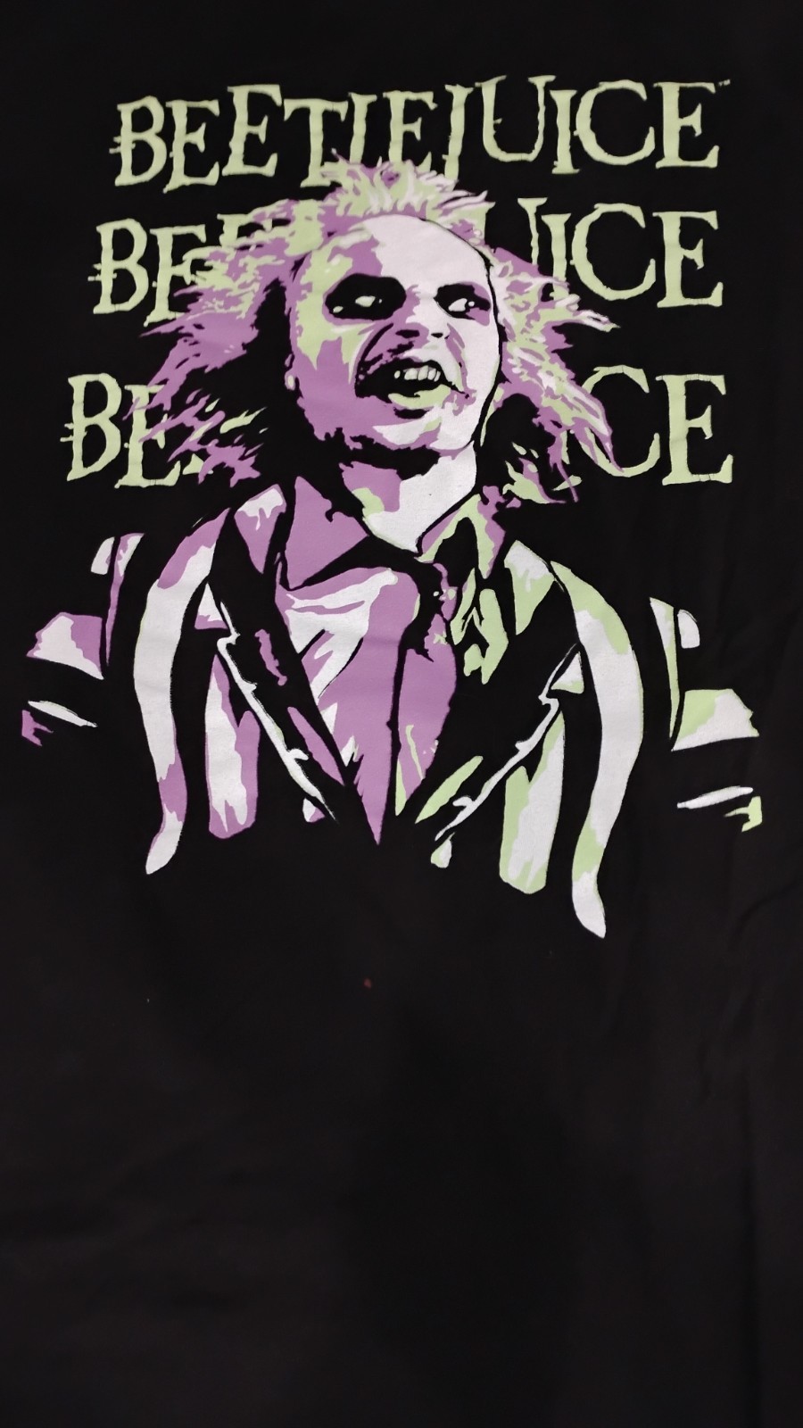 Bettlejuice Black 2XXL Tee-Shirt Good Free Ship