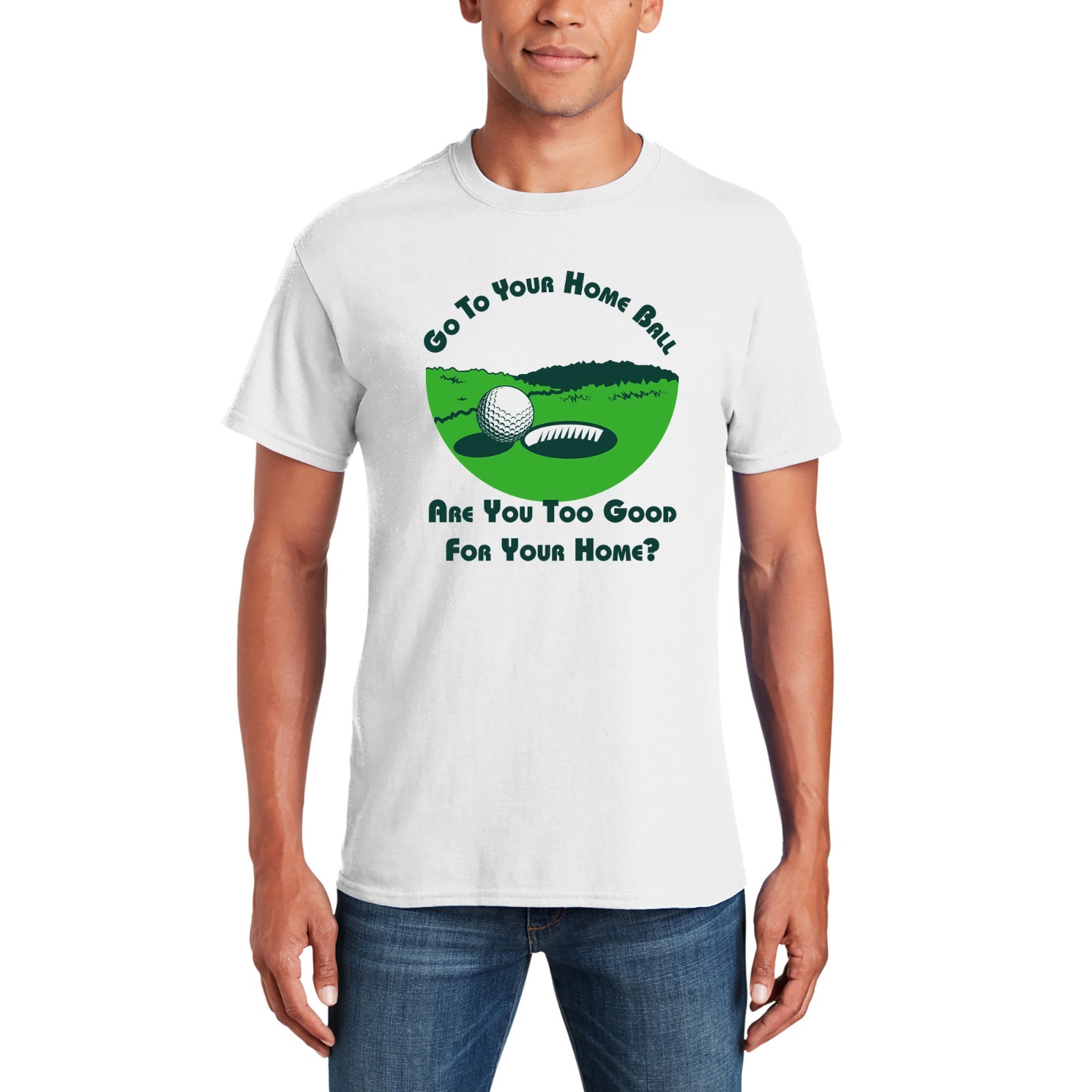 UGP Campus Apparel That&rsquo;s Your Home – Happy Golf Movie T-Shirt