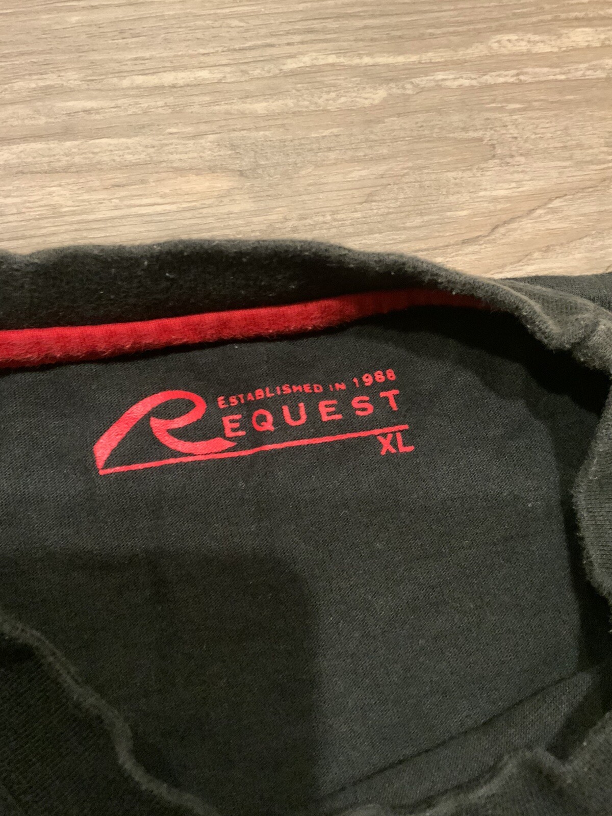 Vintage Y2K Request Snowboard Winter Freestyle Snow 3D Logo T-Shirt Sz. XL