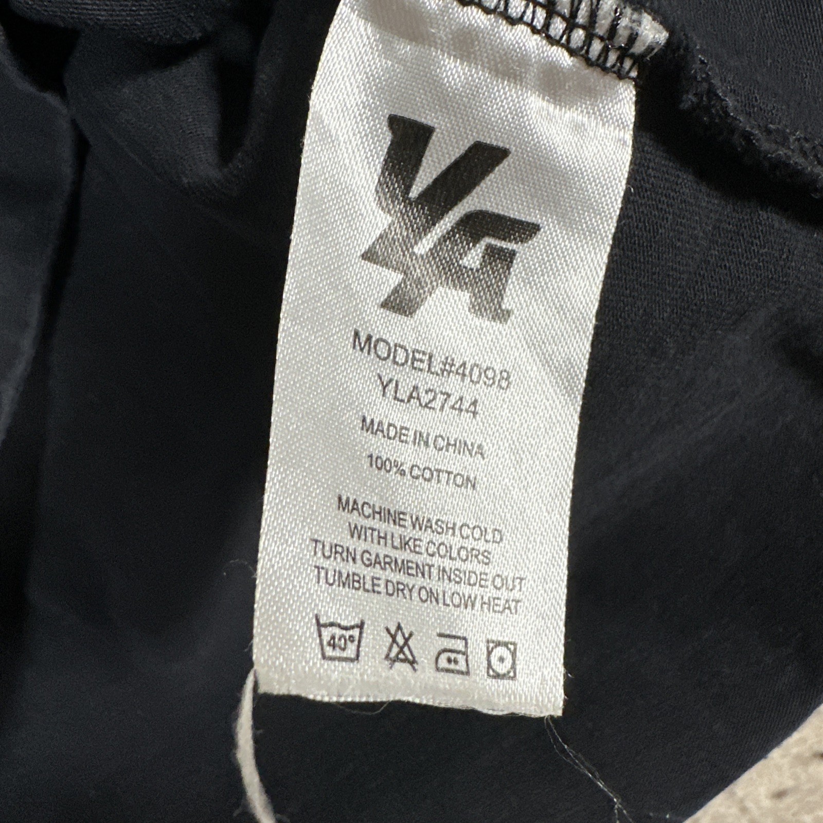 YoungLA T-Shirt Black Men&rsquo;s Small? Short Sleeve Ace Of Spades Gym Workout