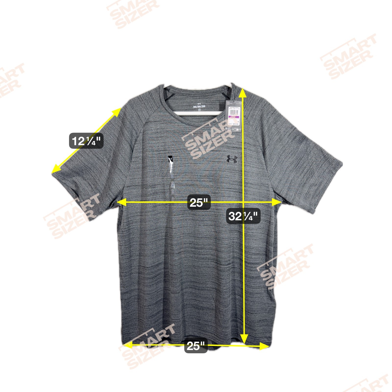 Under Armour Tiger Tech 2.0 Mens Training Loose Fit T-Shirt 2XL New Tags