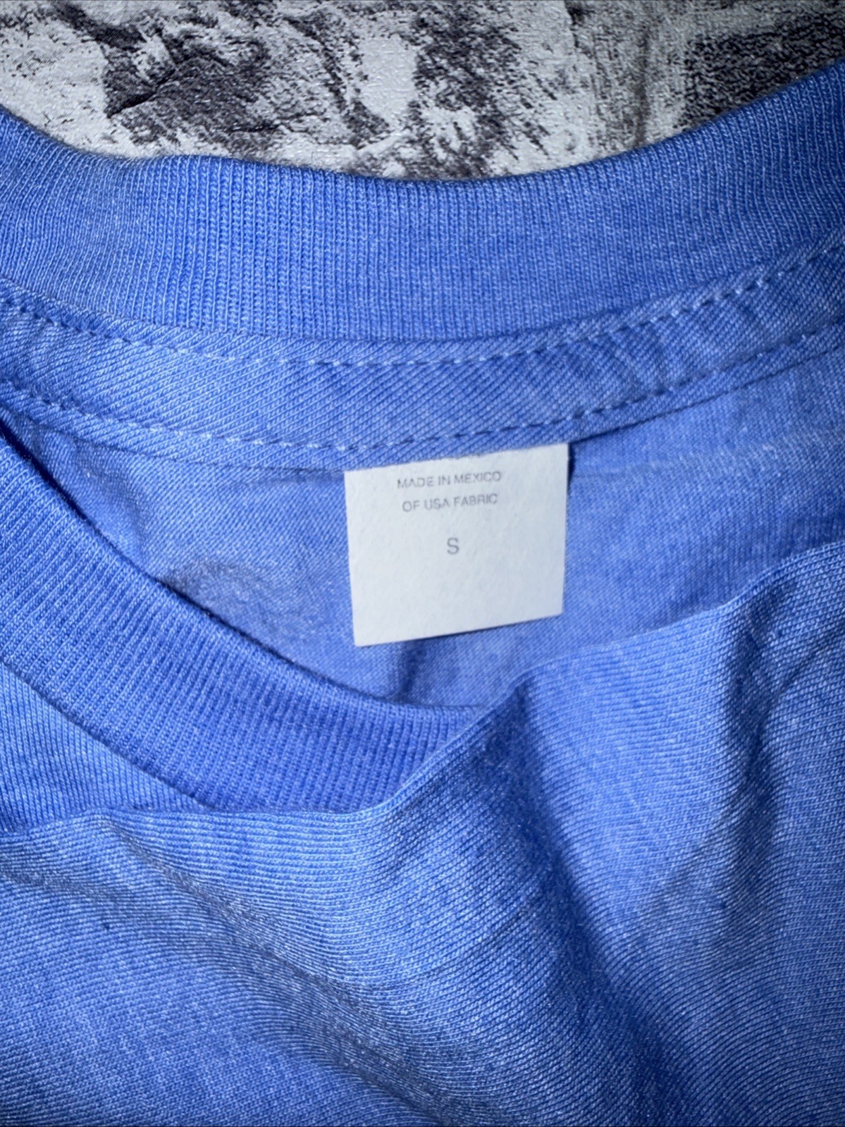 Set Of Two Size Small Baby Blue T-Shirts