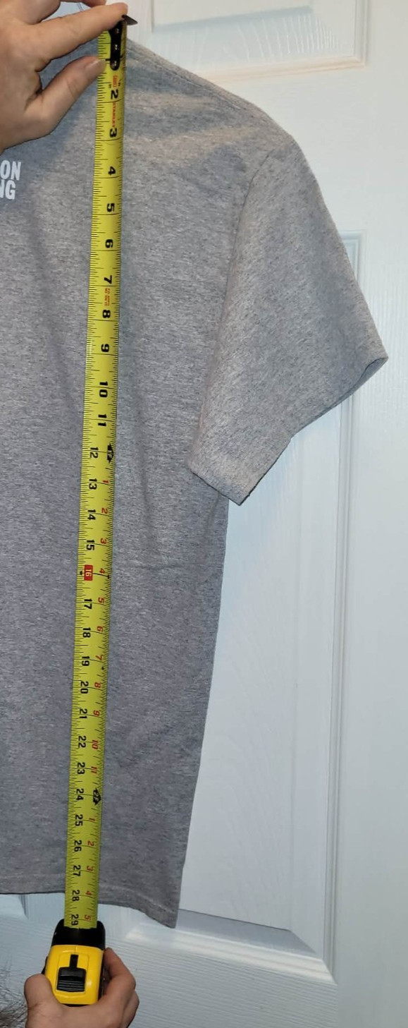 The Marathon Clothing Co. Crenshaw T Shirt Gray & Blue – Men’s Medium