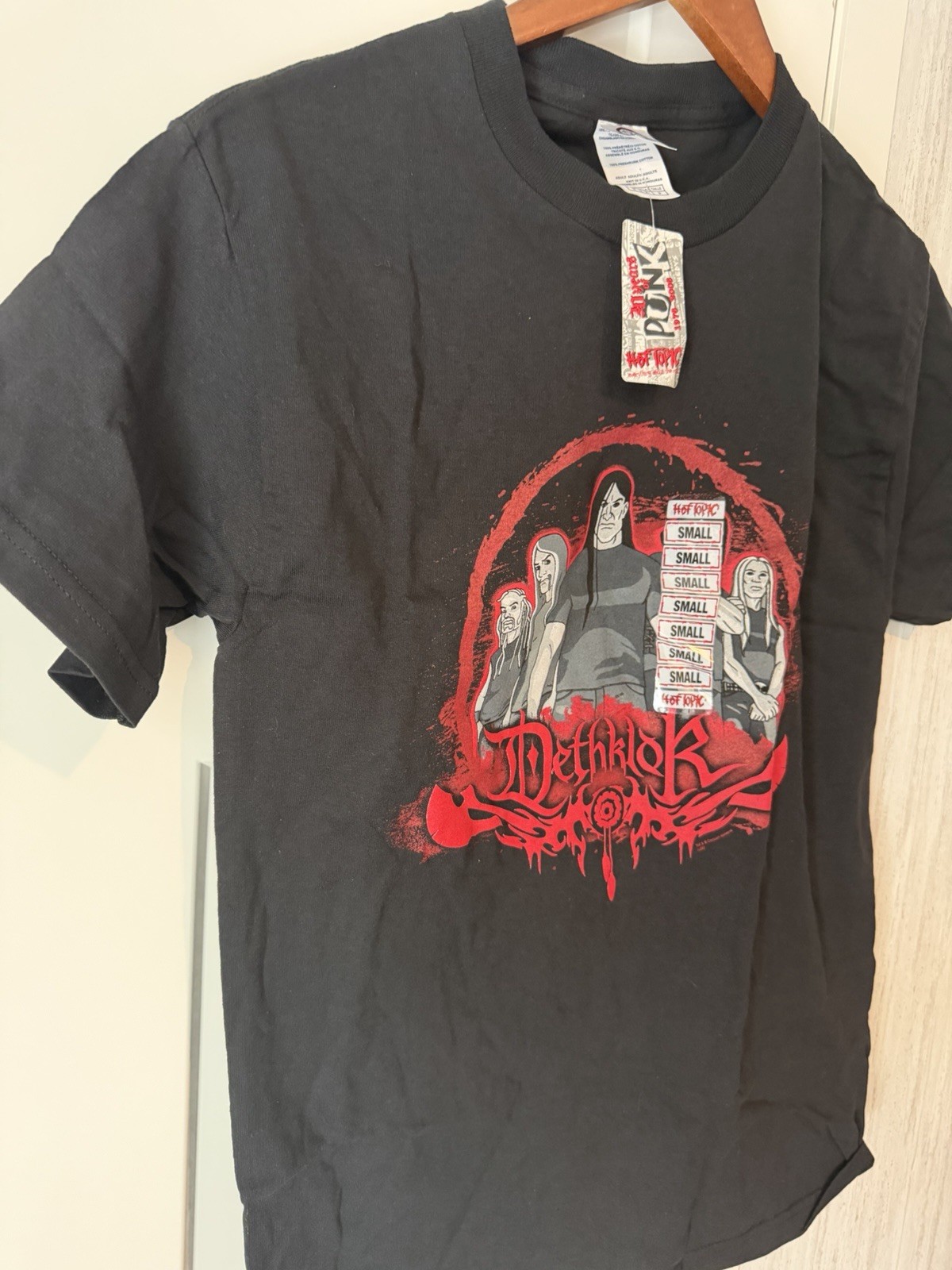 New With Tags 2006 Dethklok Cartoon Network Metalocalypse Tour Shirt Size Small