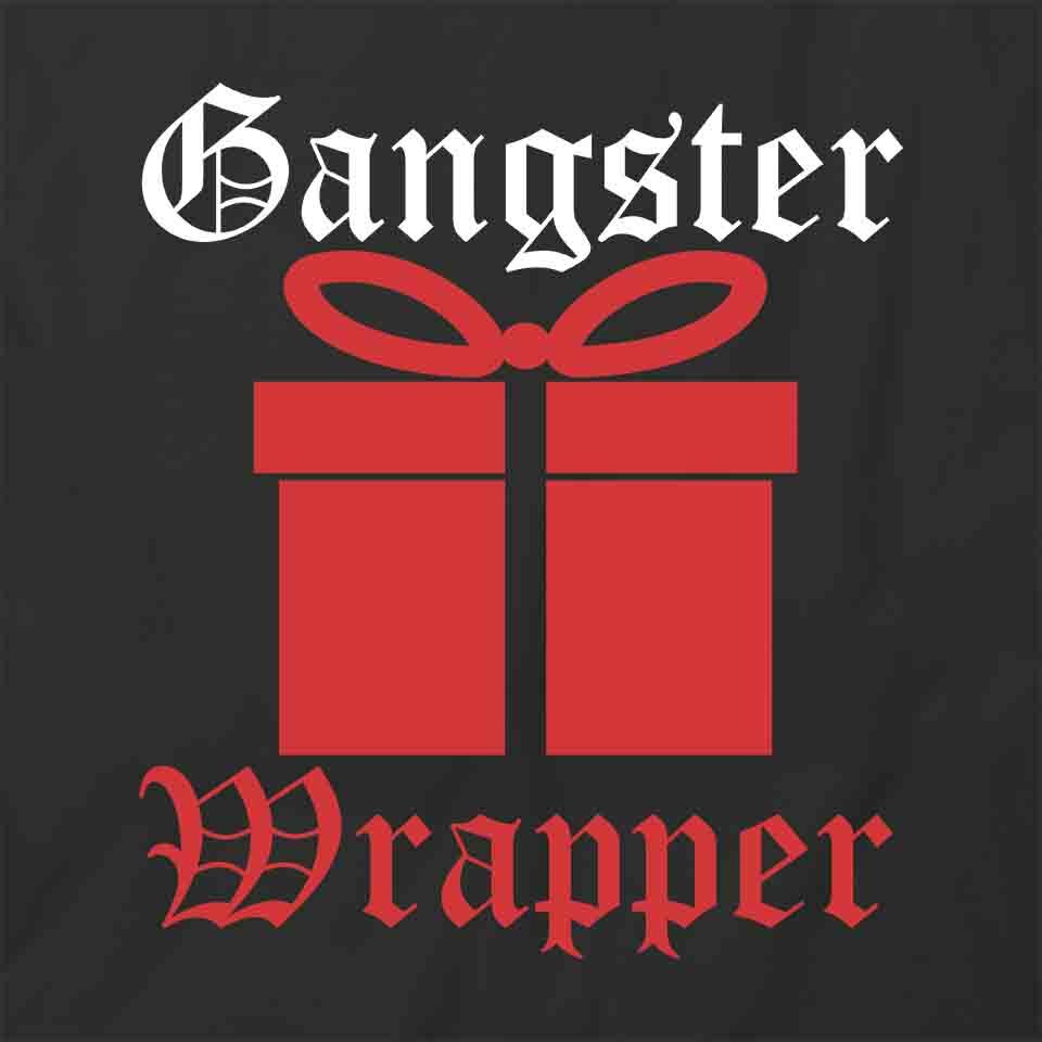 GANGSTER WRAPPER TShirt Tee Short-Sleeved Cotton HOLIDAY CLOTHING S1BSA438