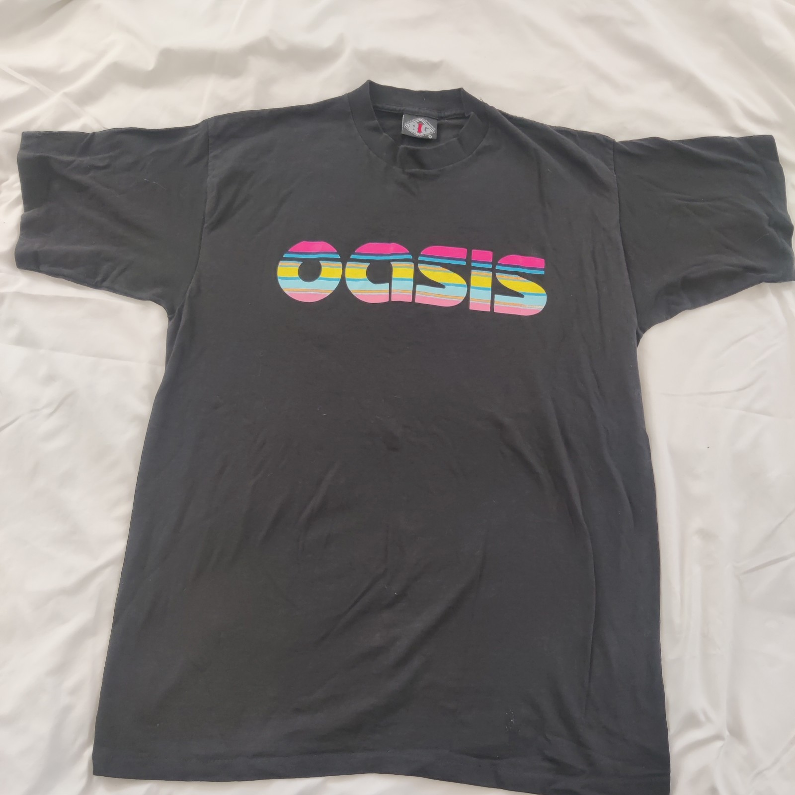 Oasis 90s Vintage Rare Band Tshirt Large