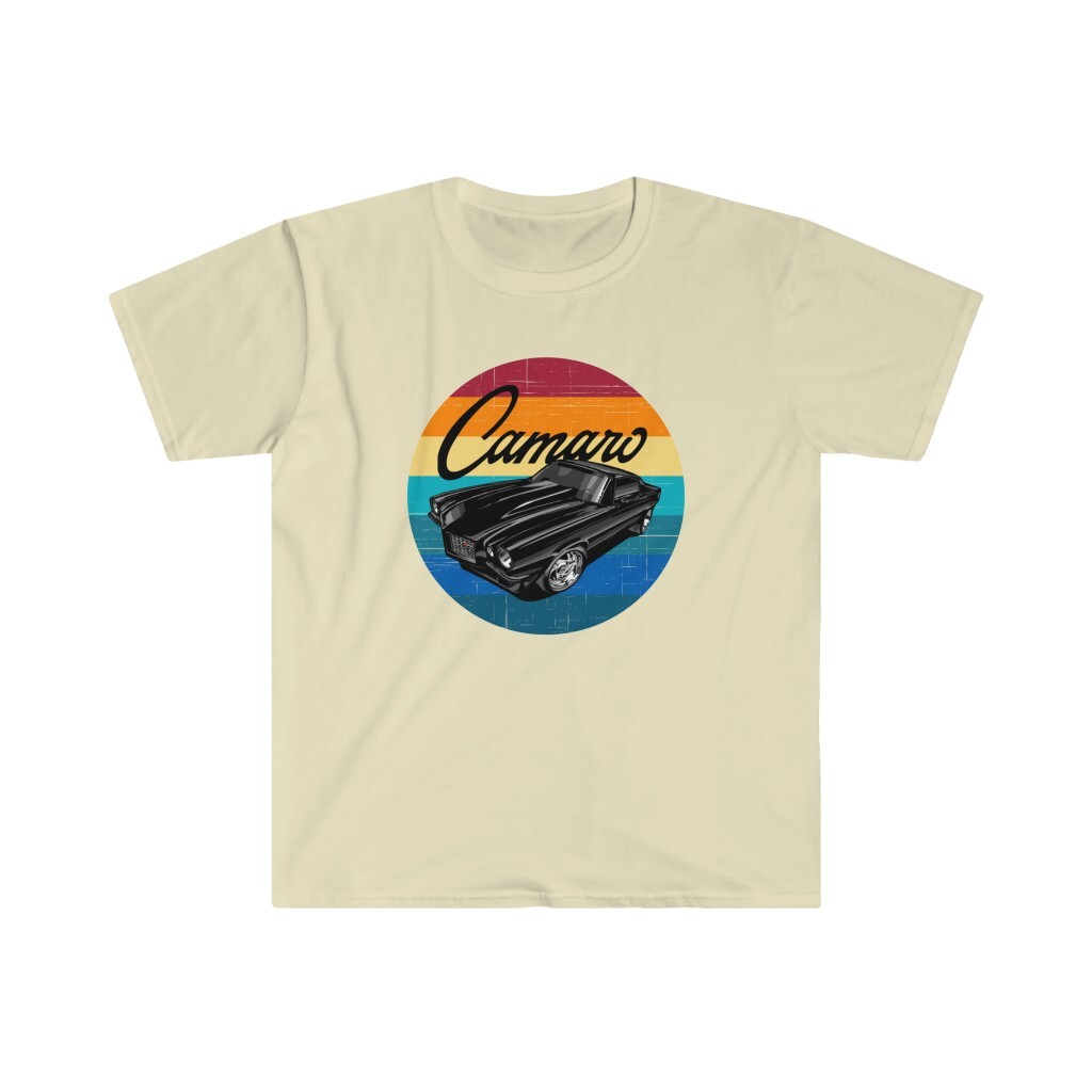 Camaro Retro Tee – Modern Classic Fit / Runs True to Size