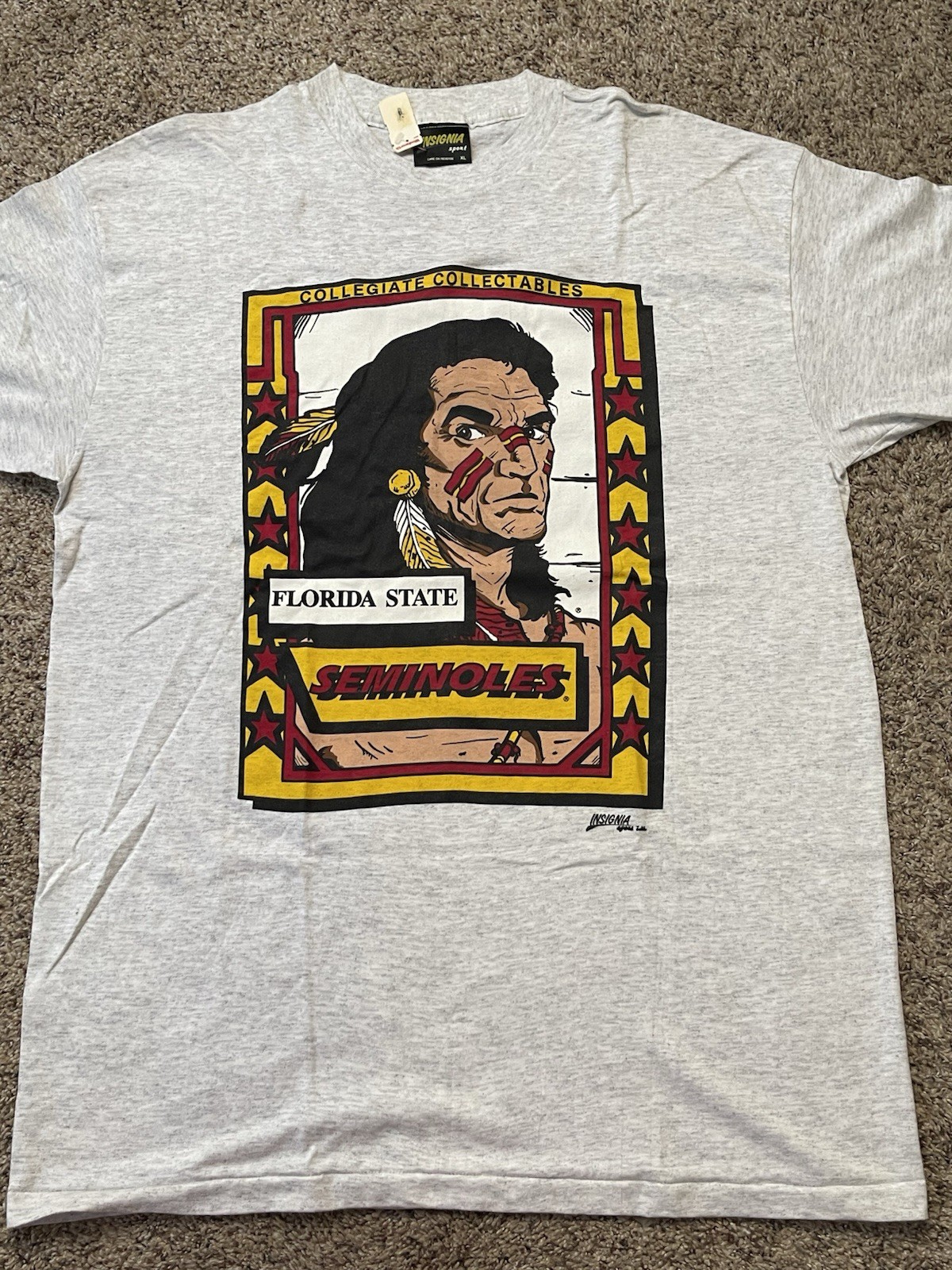 VTG 90s Florida State University Seminoles FSU Collegiate Collectables NWT XL