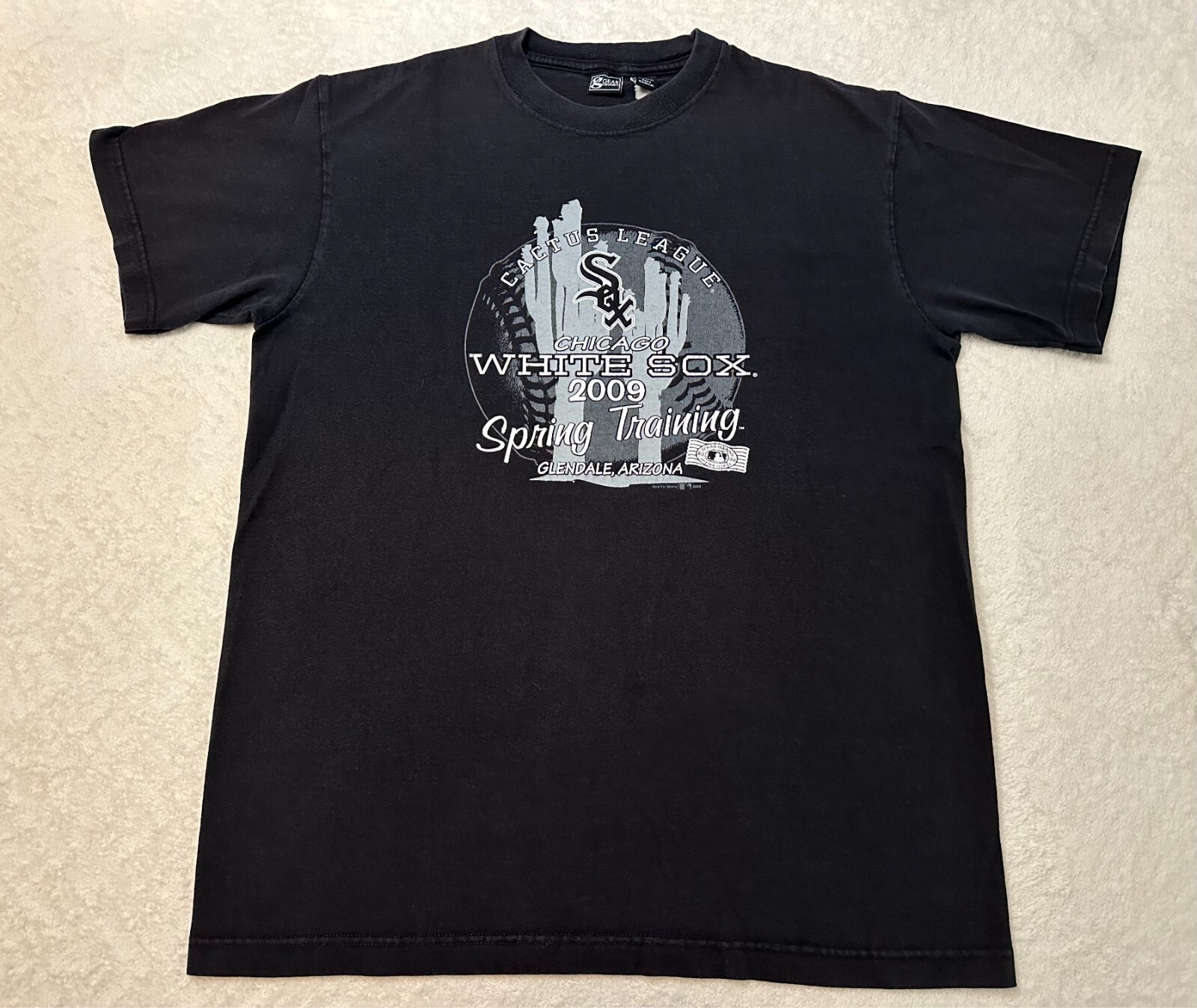 Vintage 2000s Y2K 2009 Chicago White Sox Spring Training MLB Baseball T-Shirt, L