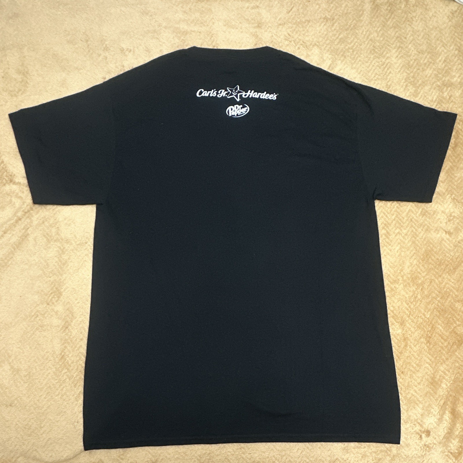 NEW Adult Swim Aqua Teen Hunger Force Graphic Tee HARDEES/CARLS JR PROMO