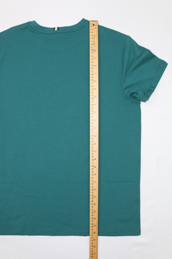 Kenneth Cole Men&rsquo;s Crew Neck Short Sleeve Active Tee Pacific Green L Embroidery