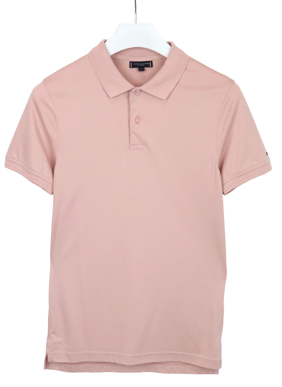 Tommy Hilfiger Tailored T-Shirt Men&rsquo;s Small Short Sleeve Jersey Pink