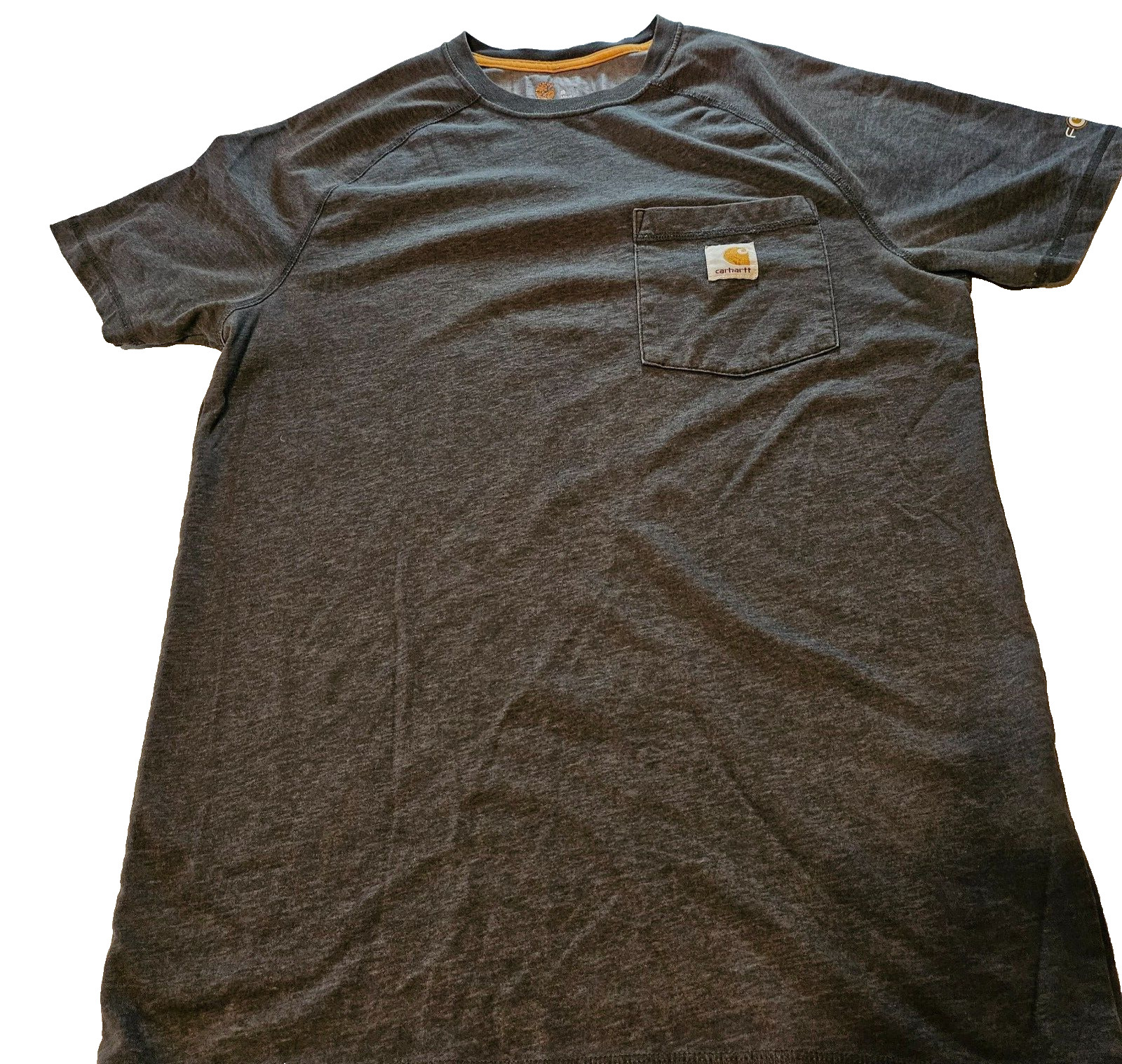 Carhartt Mens Workwear SZ S Gray Pocket Short-Sleeve T-Shirt