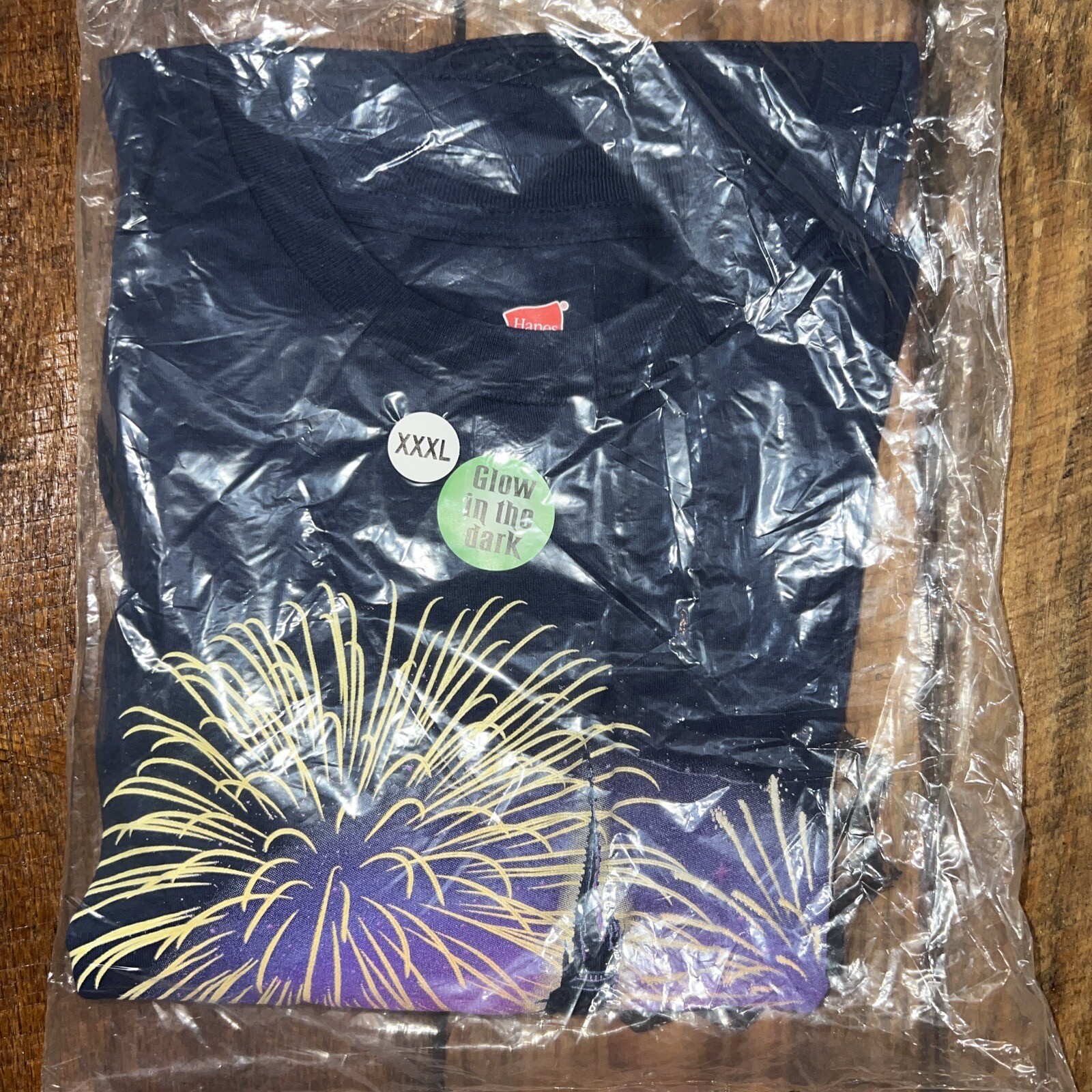 Disney Magic Kingdom Wishes Fireworks Farewell 2017 Passholder Glow in Dark 3XL