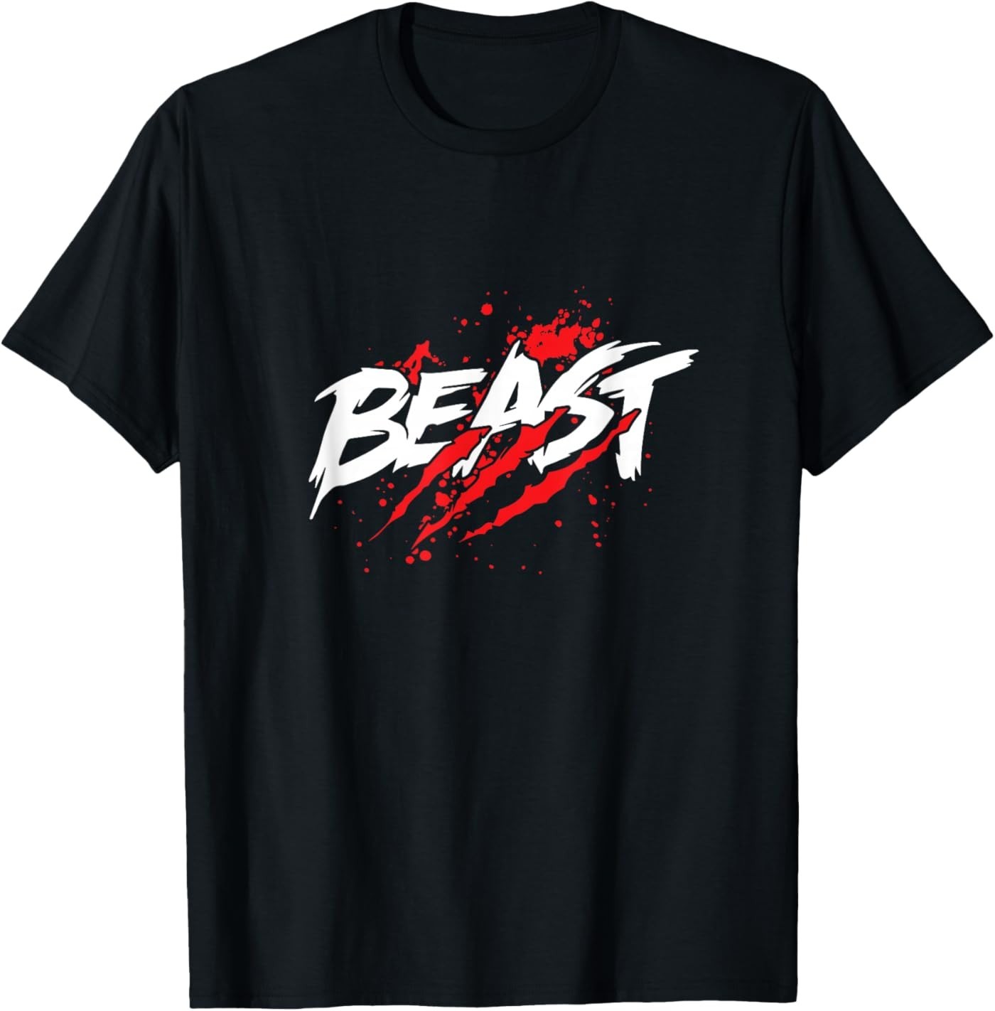 Gym Workout Training Beast Fitness Weight Loss Exercise T-Shirt