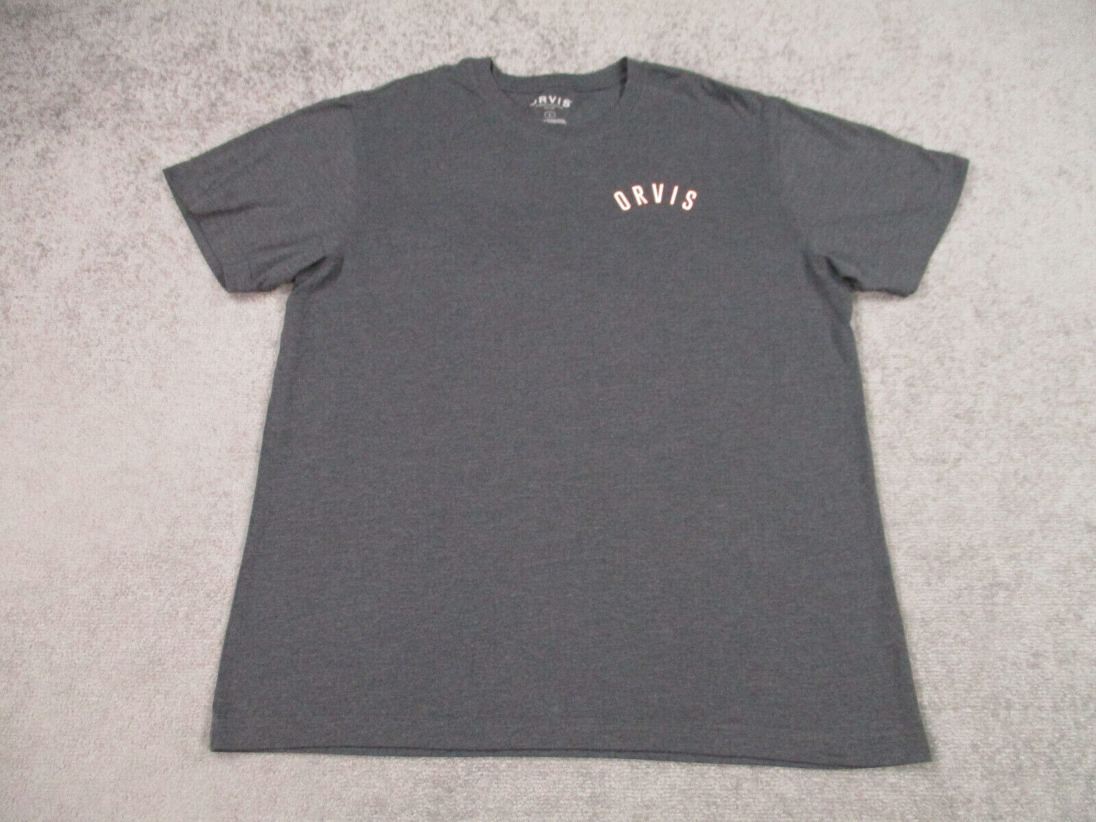 Orvis Mens&rsquo; Outdoor Classic Fit Graphic Tee Shirt, Gray Size M