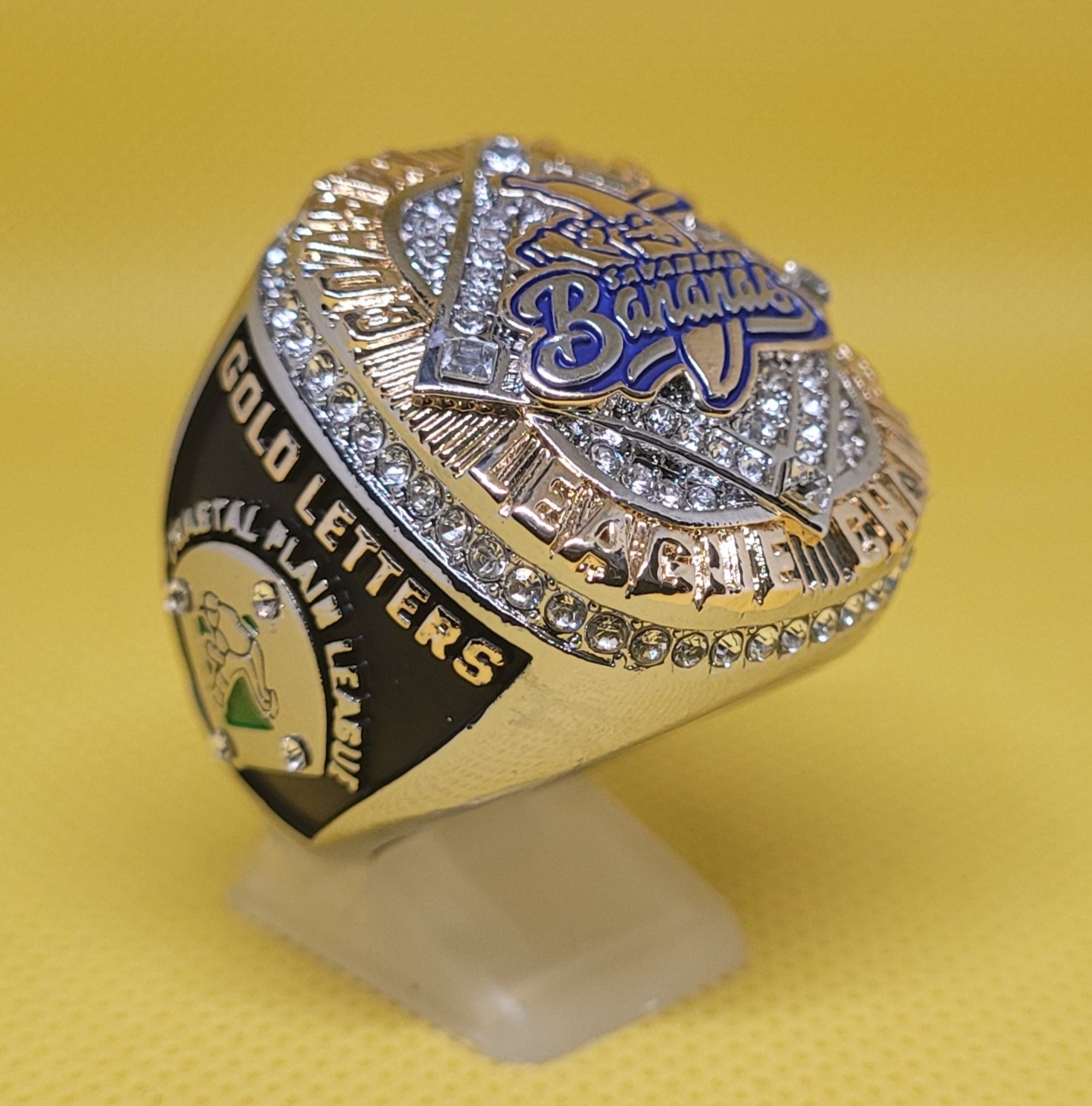 2016 Savannah Bananas Championship Ring – Size 12 – Salesman Sample