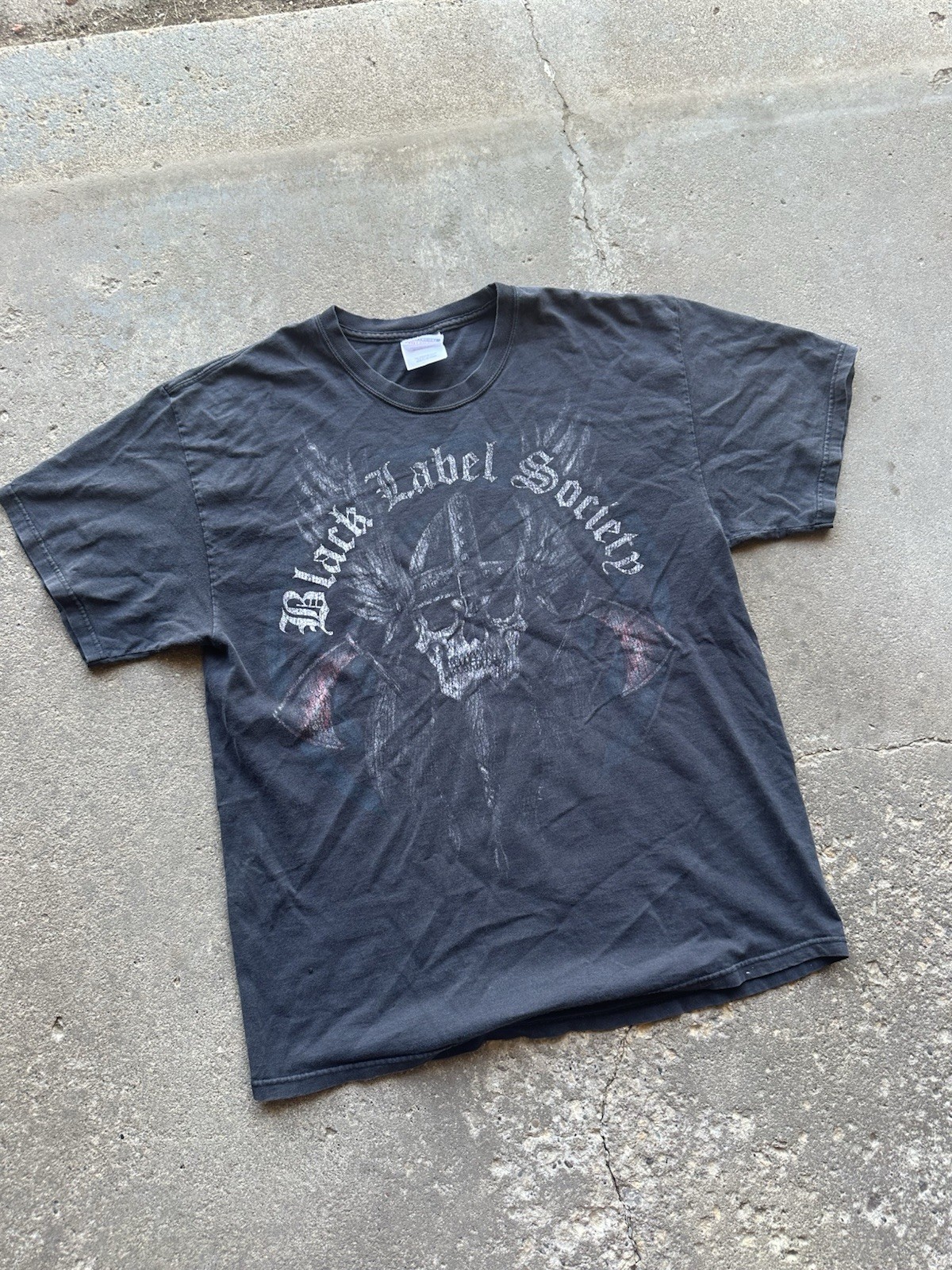 Black Label Society Men’s Tee Size Large Hanes Heavyweight