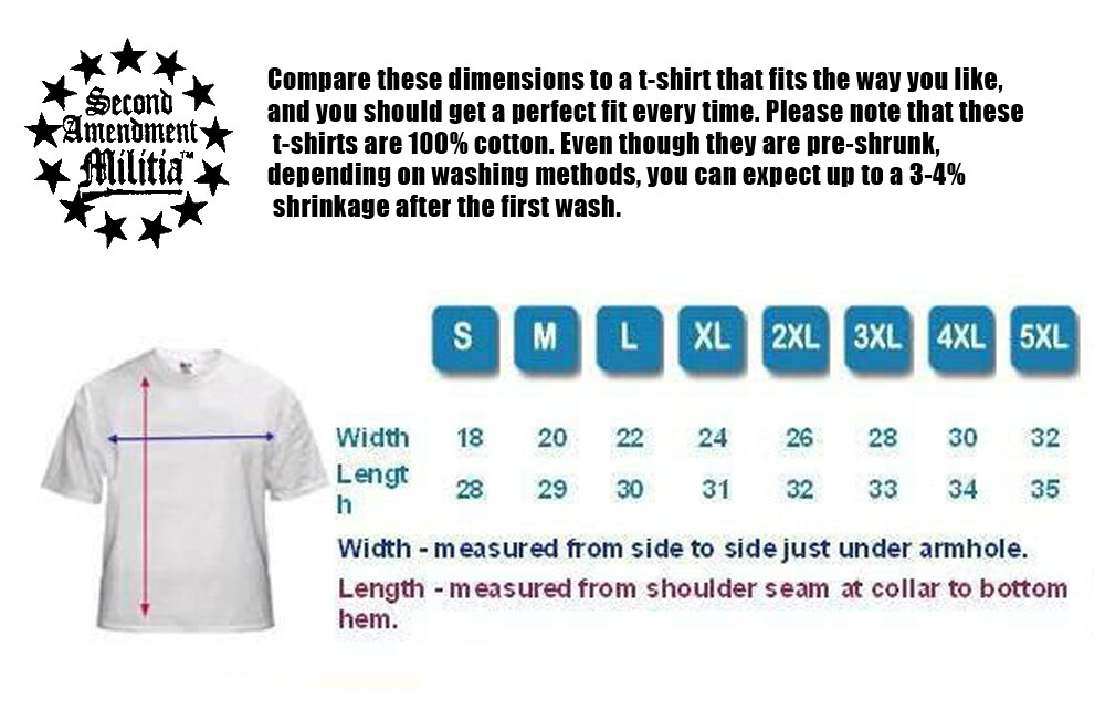 Second Amendment Milita T-Shirt Regulated Rights Right To Bear Arms 2A