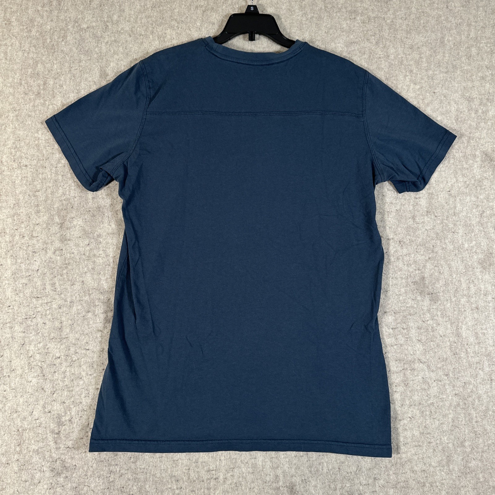 Kuhl Mens Shirt Medium Organic Cotton Blue Graphic Tee Wildfibre