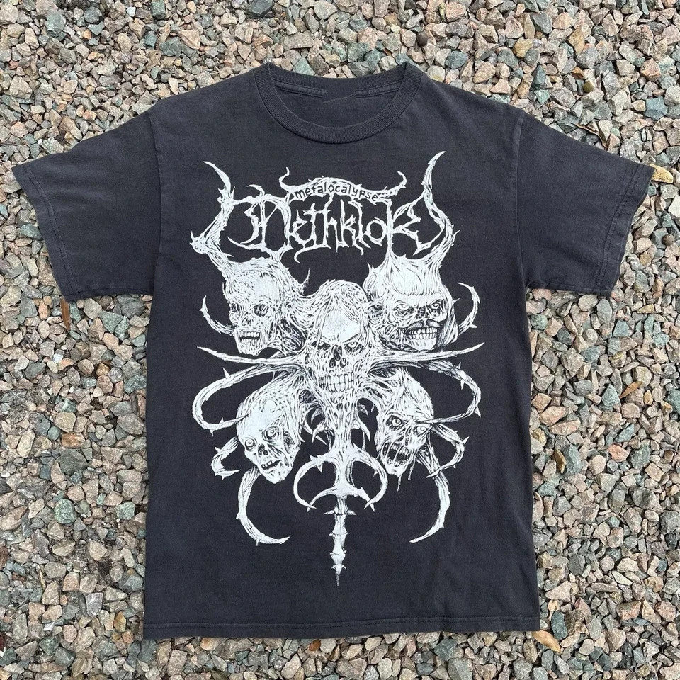 Metalocalypse Dethklok Band rock tour concert T Shirt reprint VK10713