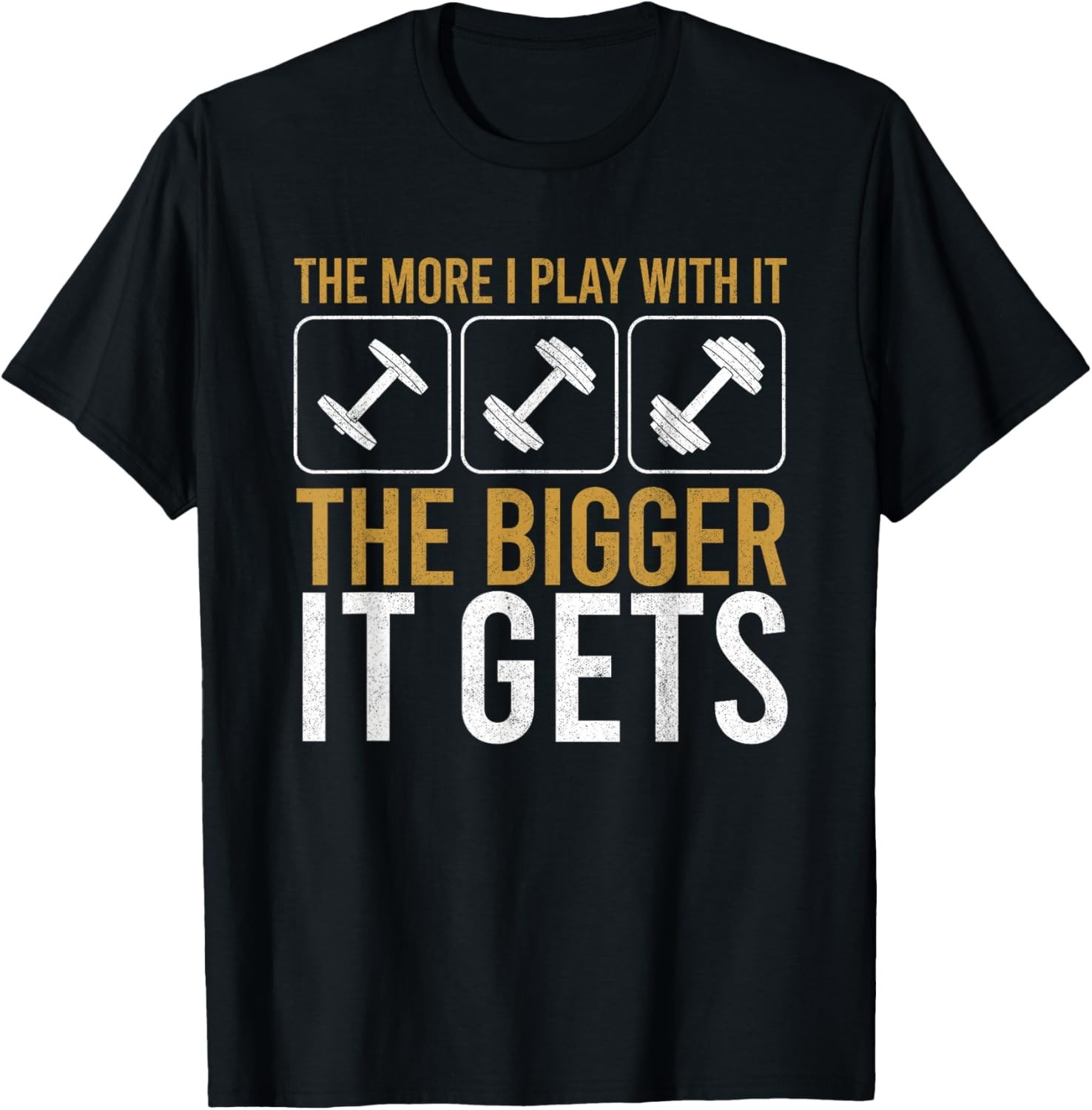 Muscles Get Bigger Bodybuilding Gym Workout Weightlifting Gift Unisex T-Shirt