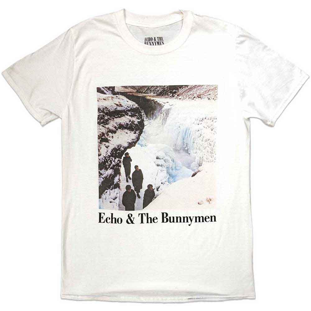 Echo & The Bunnymen Porcupine T-Shirt White New