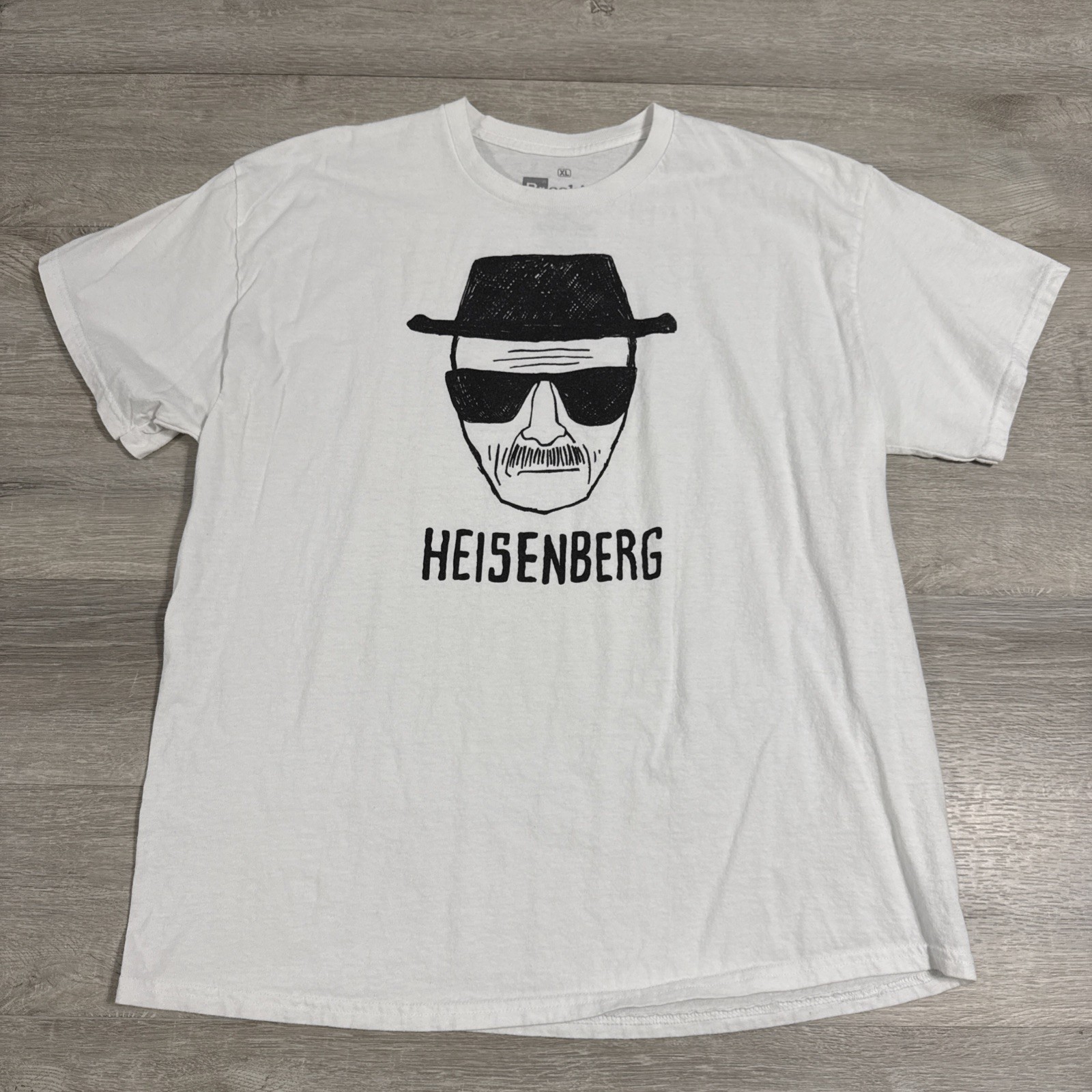 Breaking Bad Heisenberg Shirt Men&rsquo;s White Walter White Tee XL