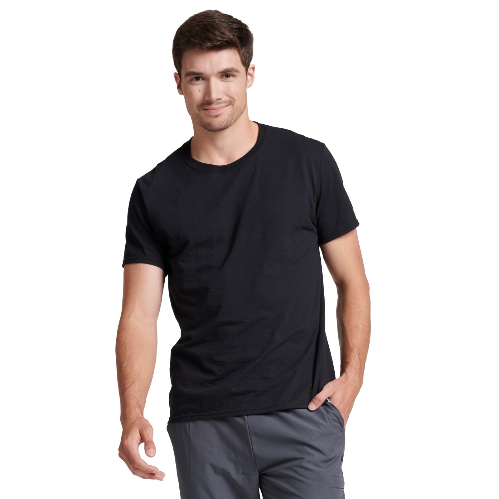 Russell Athletic Mens Men&rsquo;s Cotton Performance Short Sleeve TShirt T Shirt, B…
