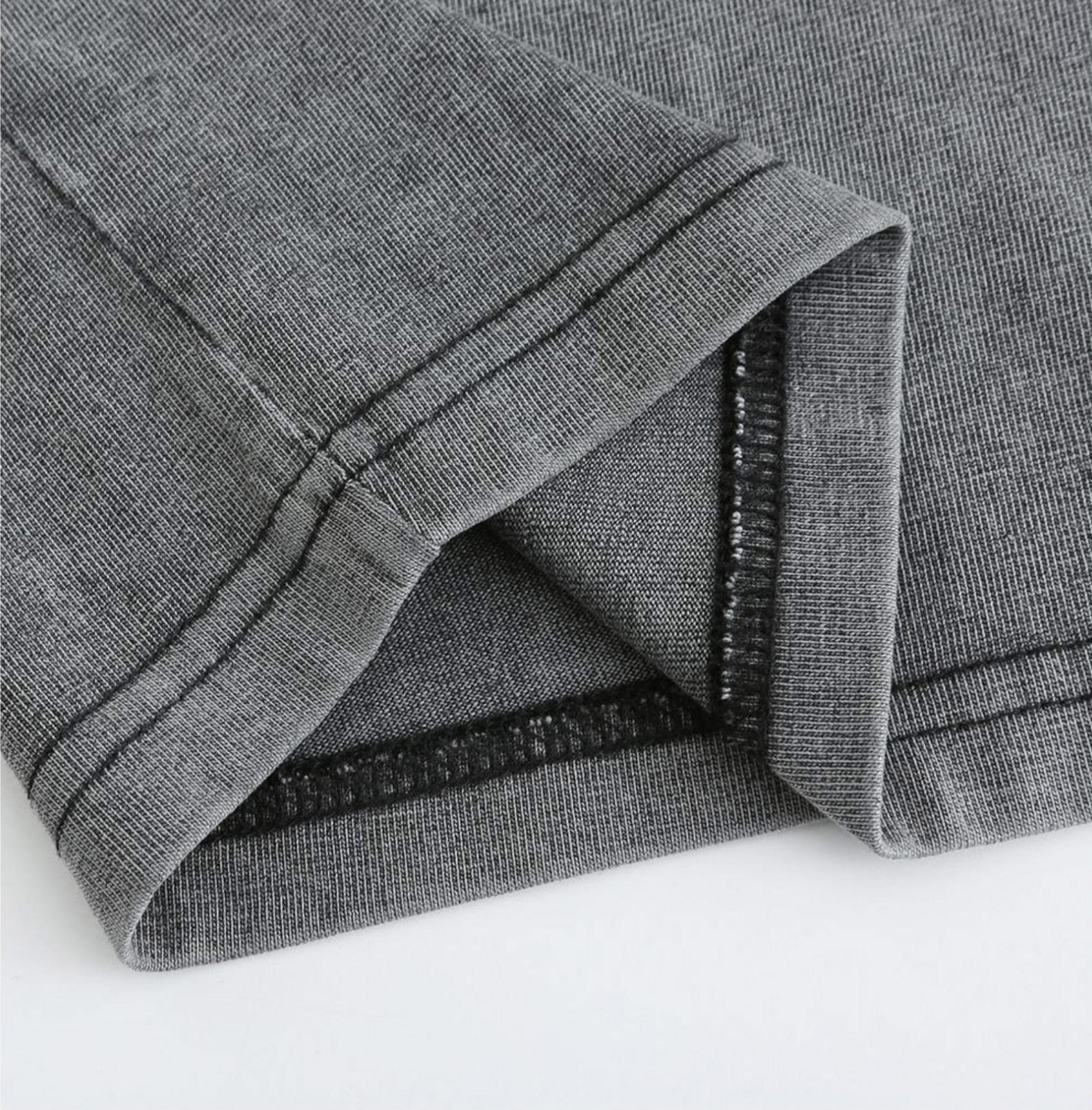 Summer Men&rsquo;s Washed T-Shirts 230G Heavy Cotton Vintage Faded Color Oversized Hot