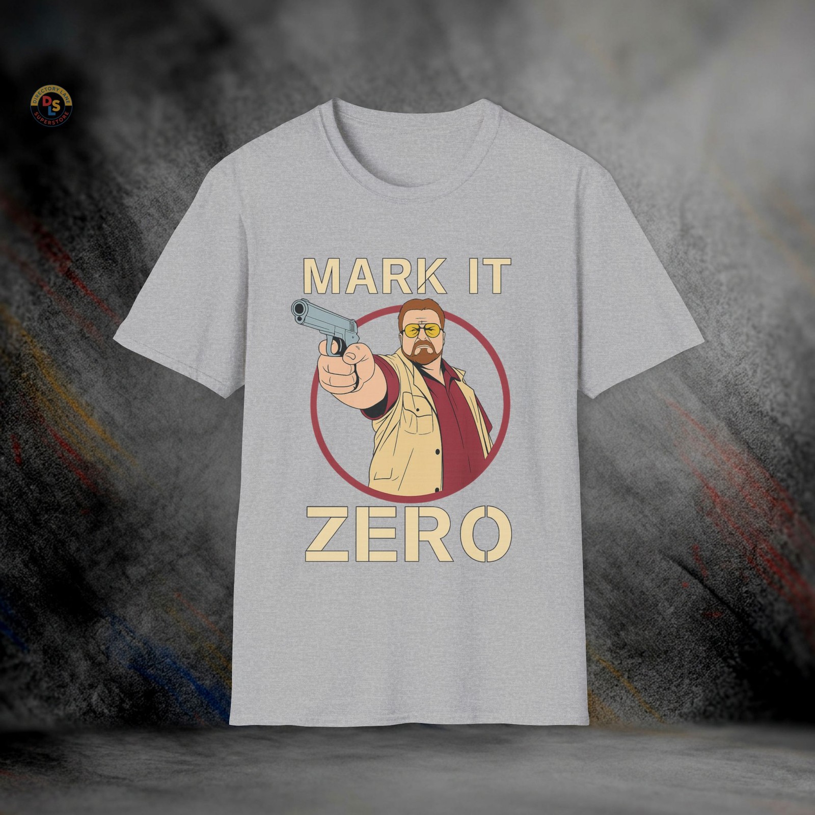 Walter Sobchak Mark It Zero The Big Lebowski T-Shirt | Softstyle Tee