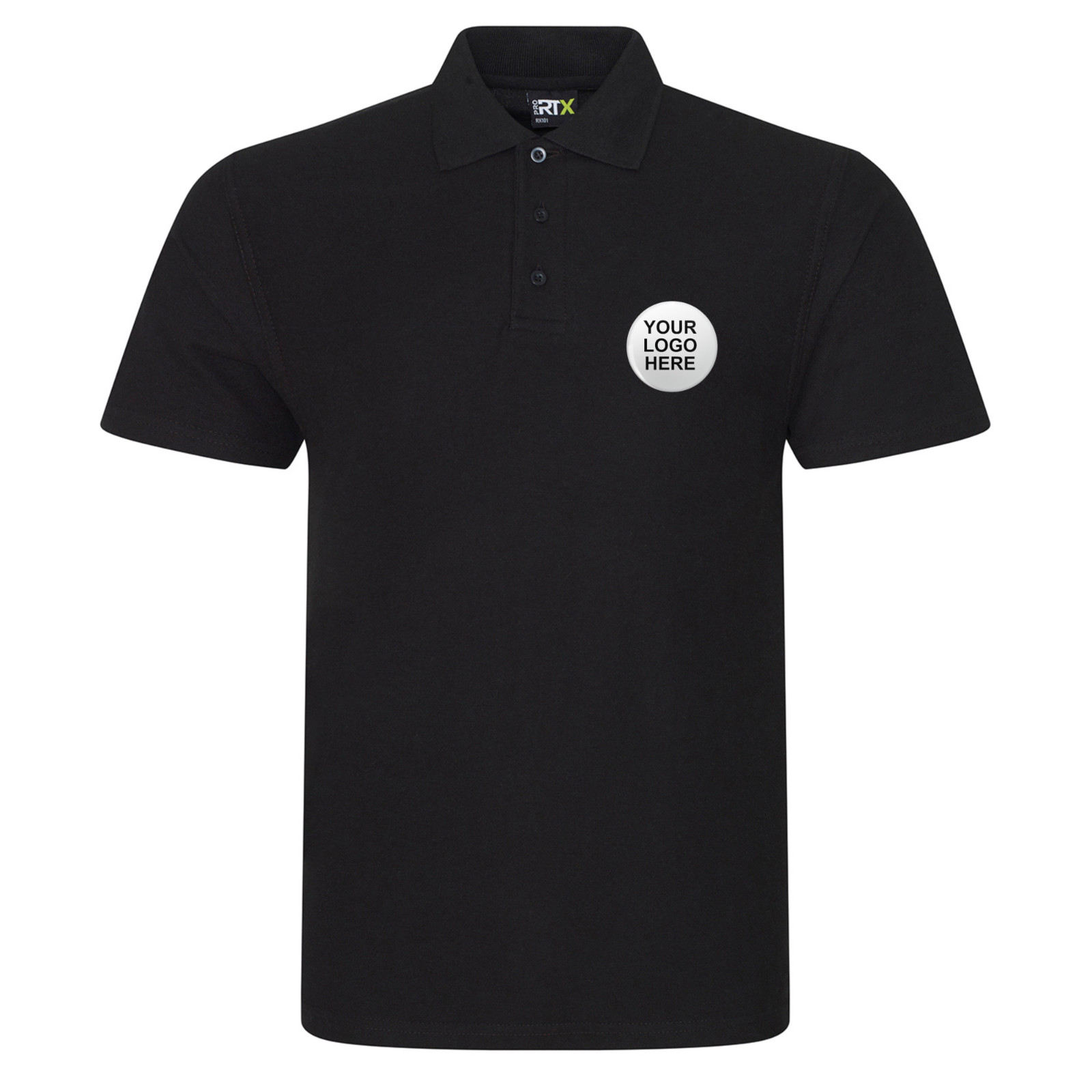 Your logo Polo Shirt with Embroidered Logo – Custom Workwear Uniform