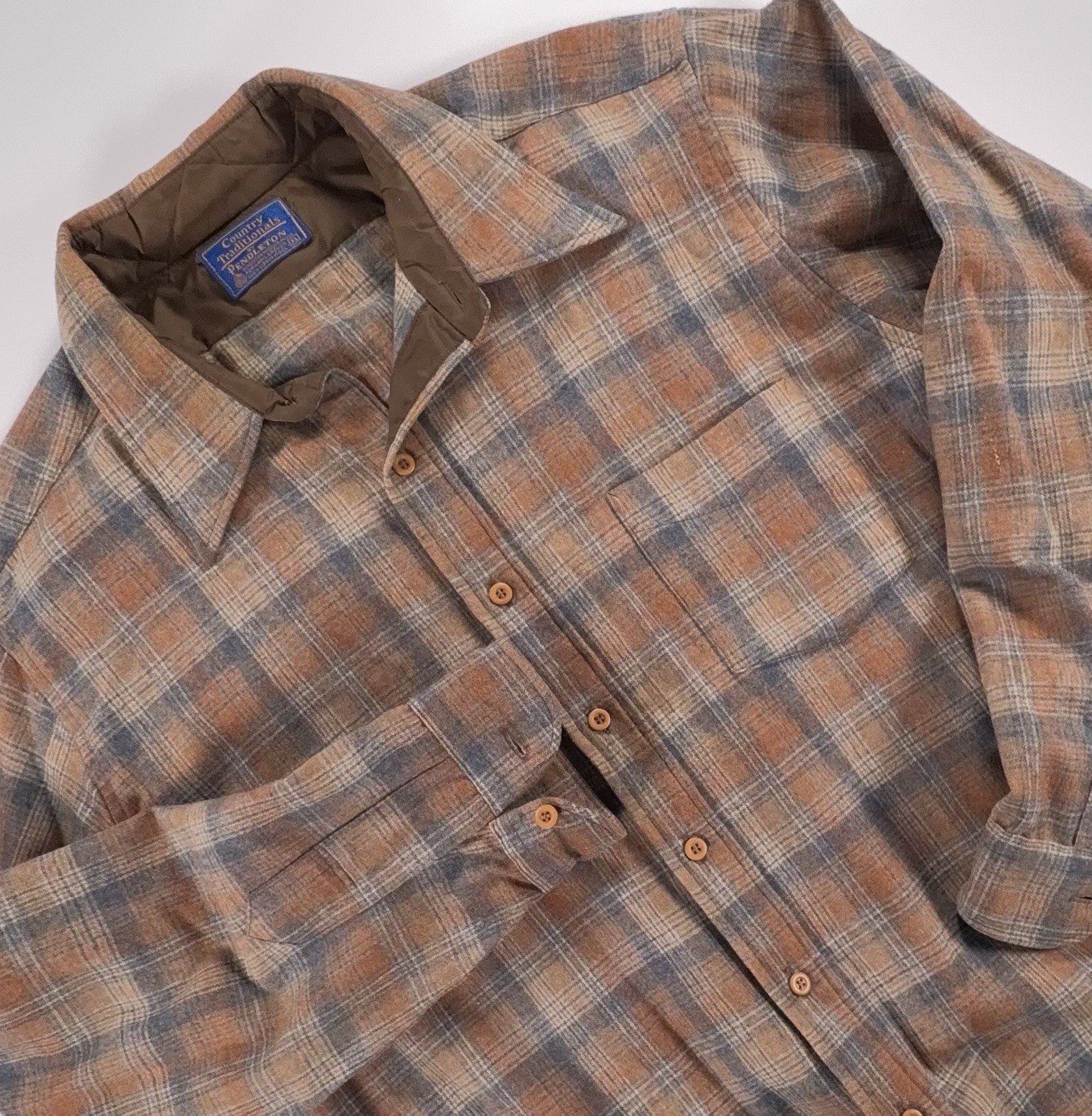Pendleton Country Traditional Flannel Shirt Men&rsquo;s Size XL