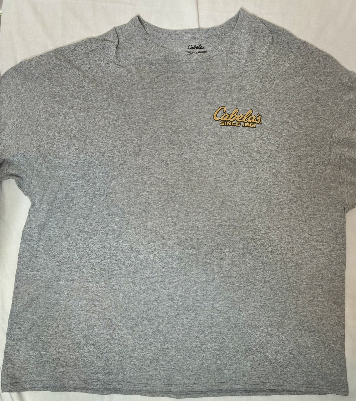 Cabela&rsquo;s Deer T-Shirt Men&rsquo;s 4XL Outdoor Hunting Camping Y2K Gorpcore Hike Gear