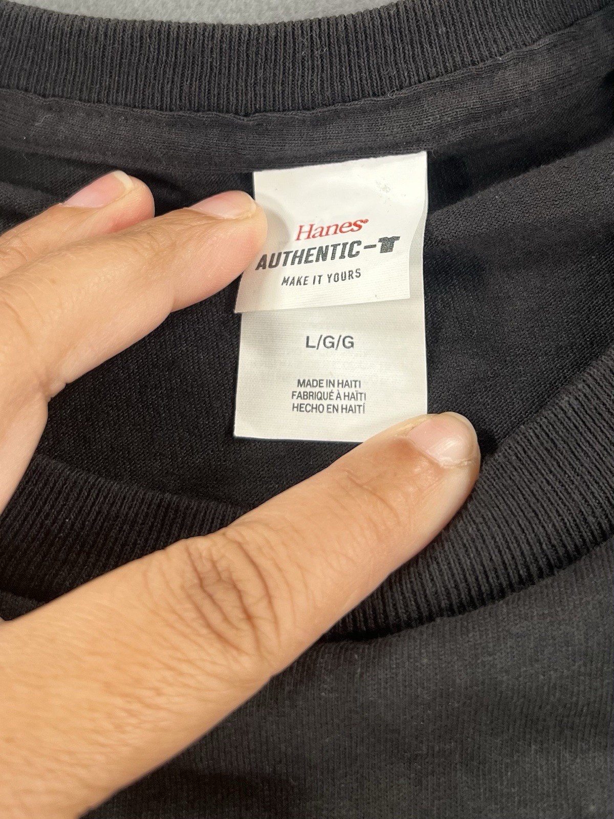 Paper Tags T-shirt Hanes Money Dollar Rich Men&rsquo;s Large NWOT