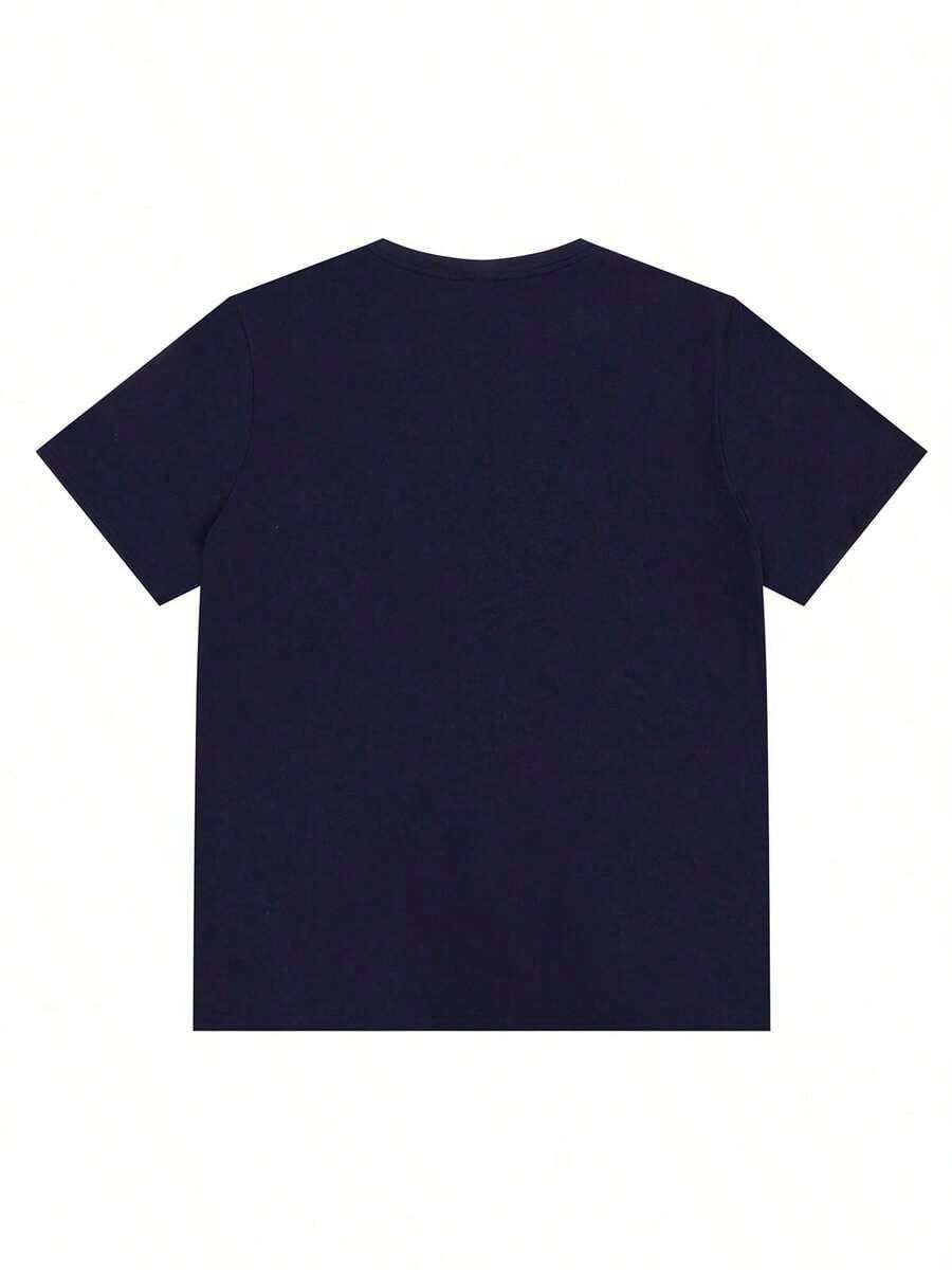 Italian Milan Stripe Men&rsquo;s Crew Neck Tee Short Sleeve Soft Comfy Plus Size