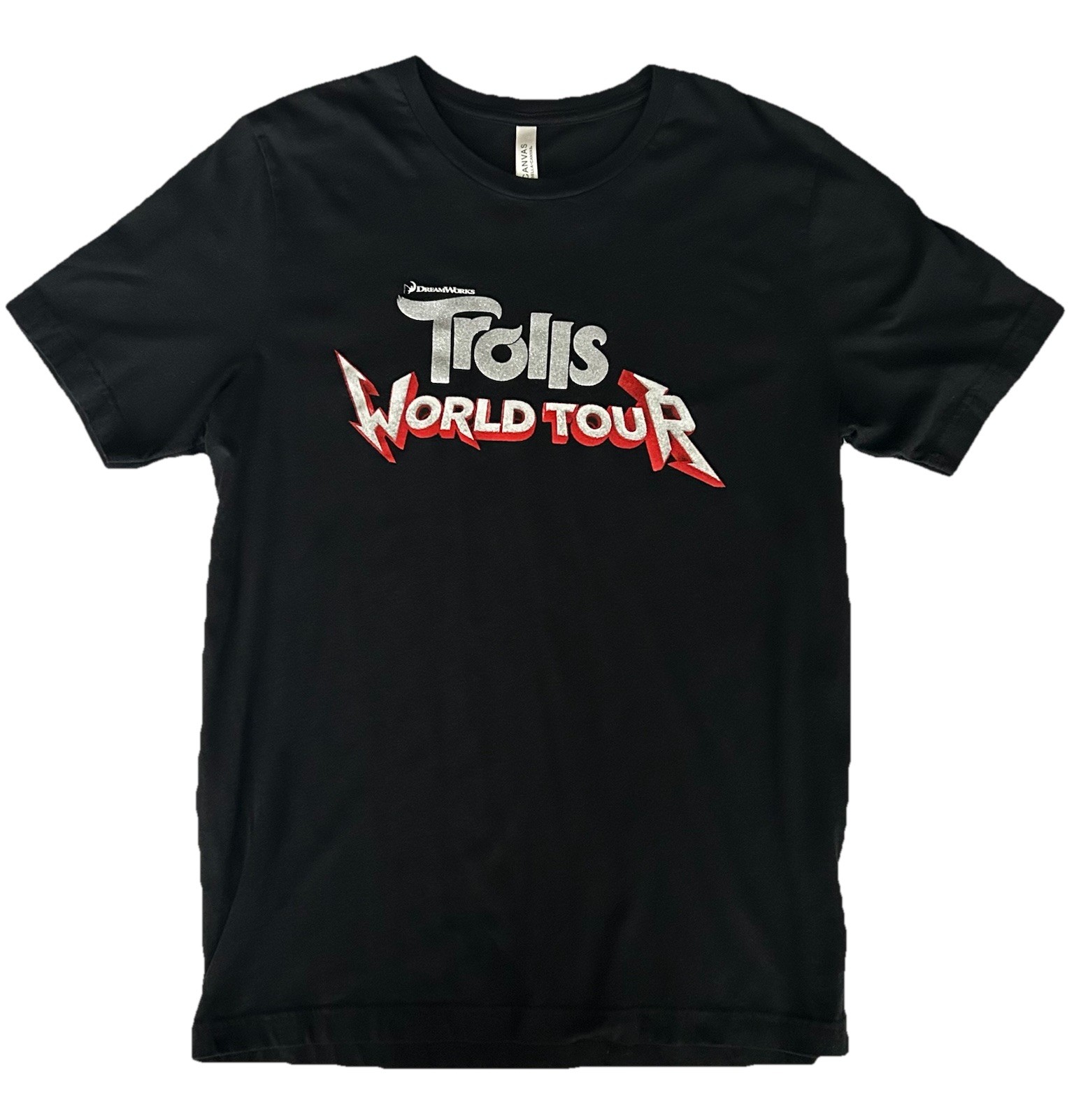 Rare Dreamworks TROLLS World Tour Promo Tshirt Size XL