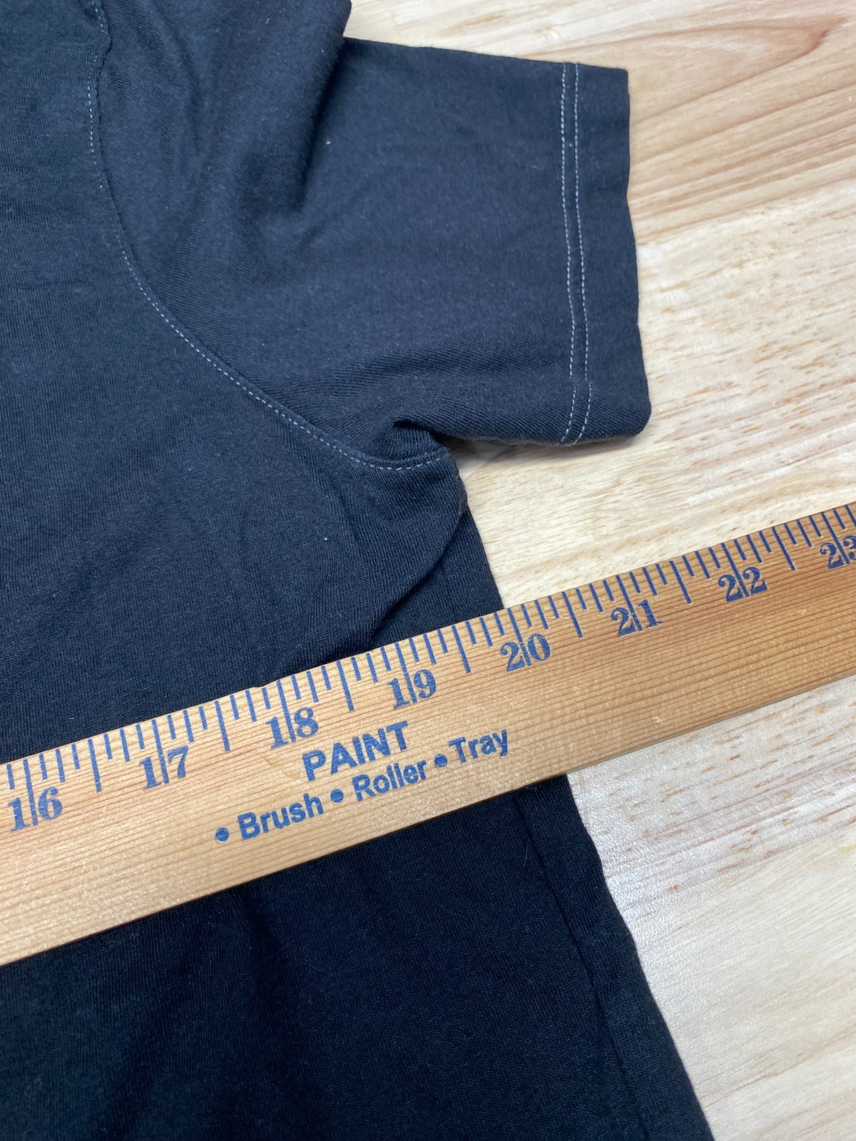 John Varvatos V Neck T Shirt Black Large Classic Casual Designer Basic