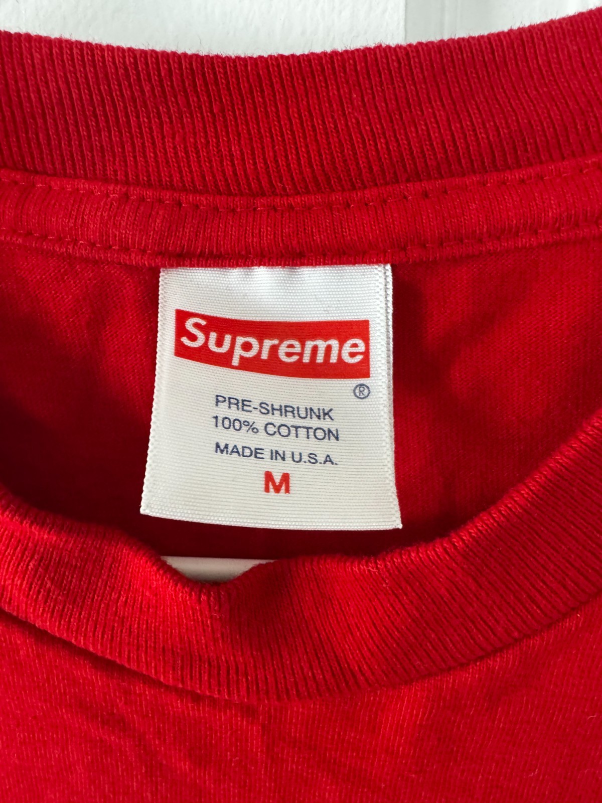 SUPREME New York City Five Boroughs Medium Red T-Shirt | SS21