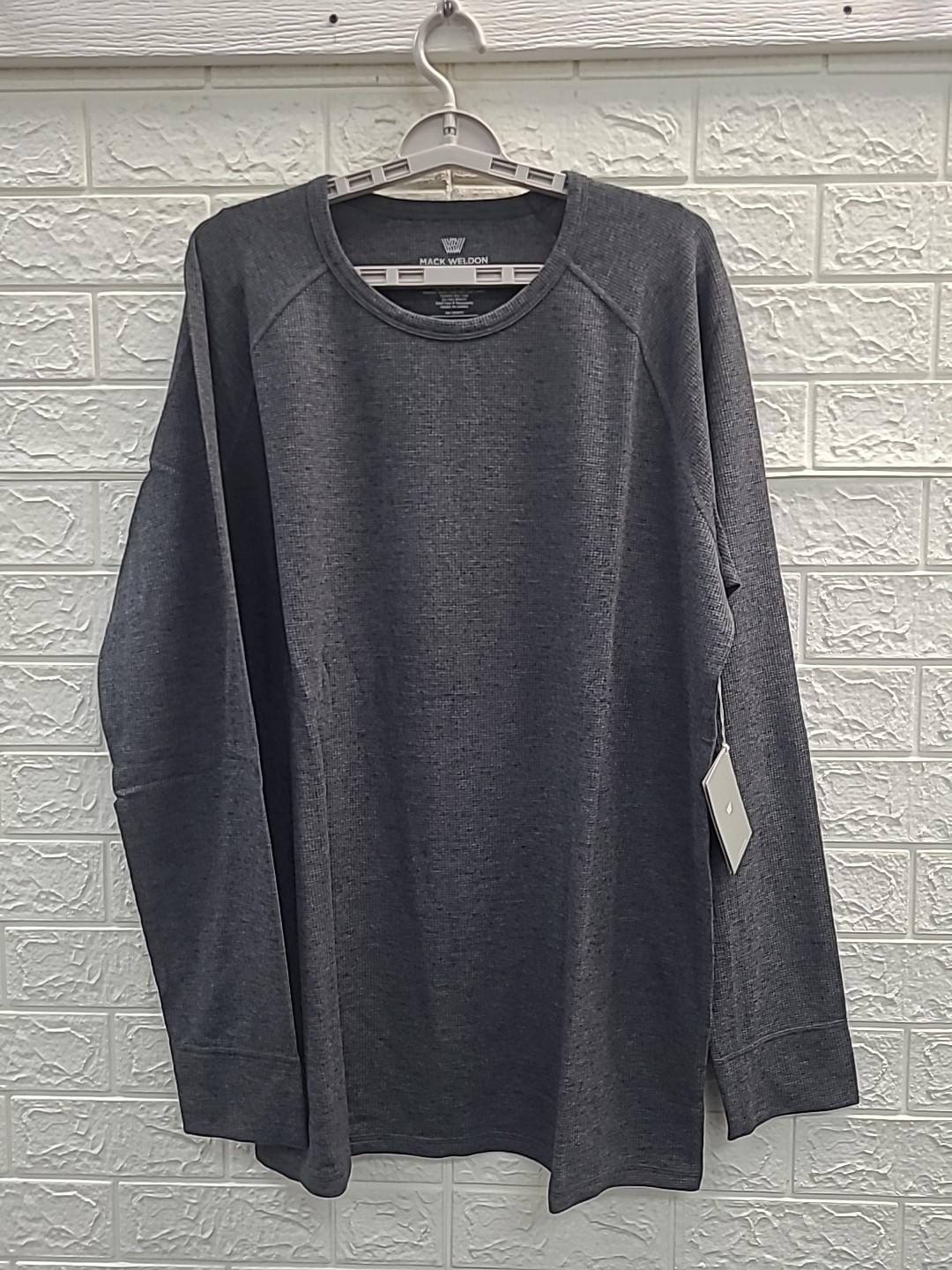 New Mack Weldon Warm Knit Long Sleeve Shirt Men&rsquo;s US Size XXL