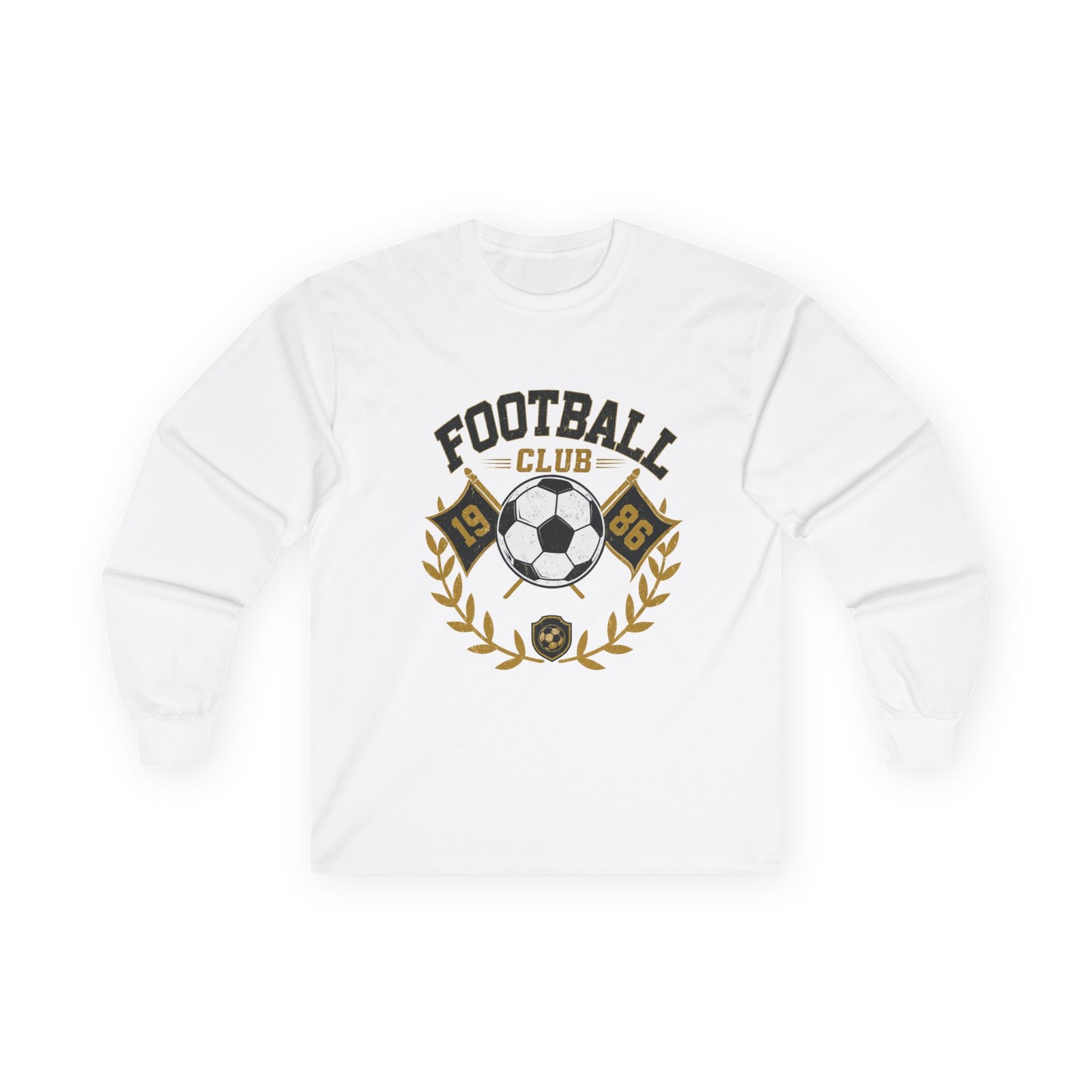 Longsleeve Football Club Soccer Fan Unisex Made in USA