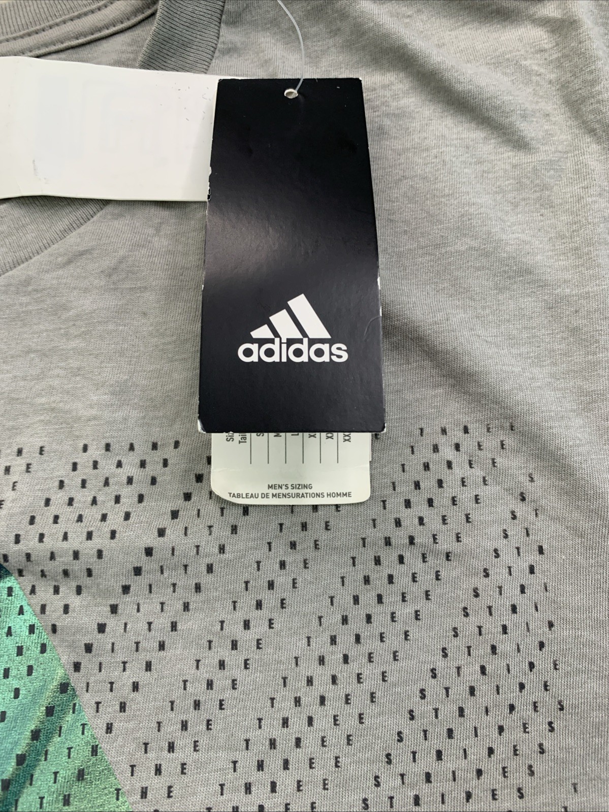 Adidas Climalite Iridescent Graphic The Go-To Mens Large T Shirt NWT