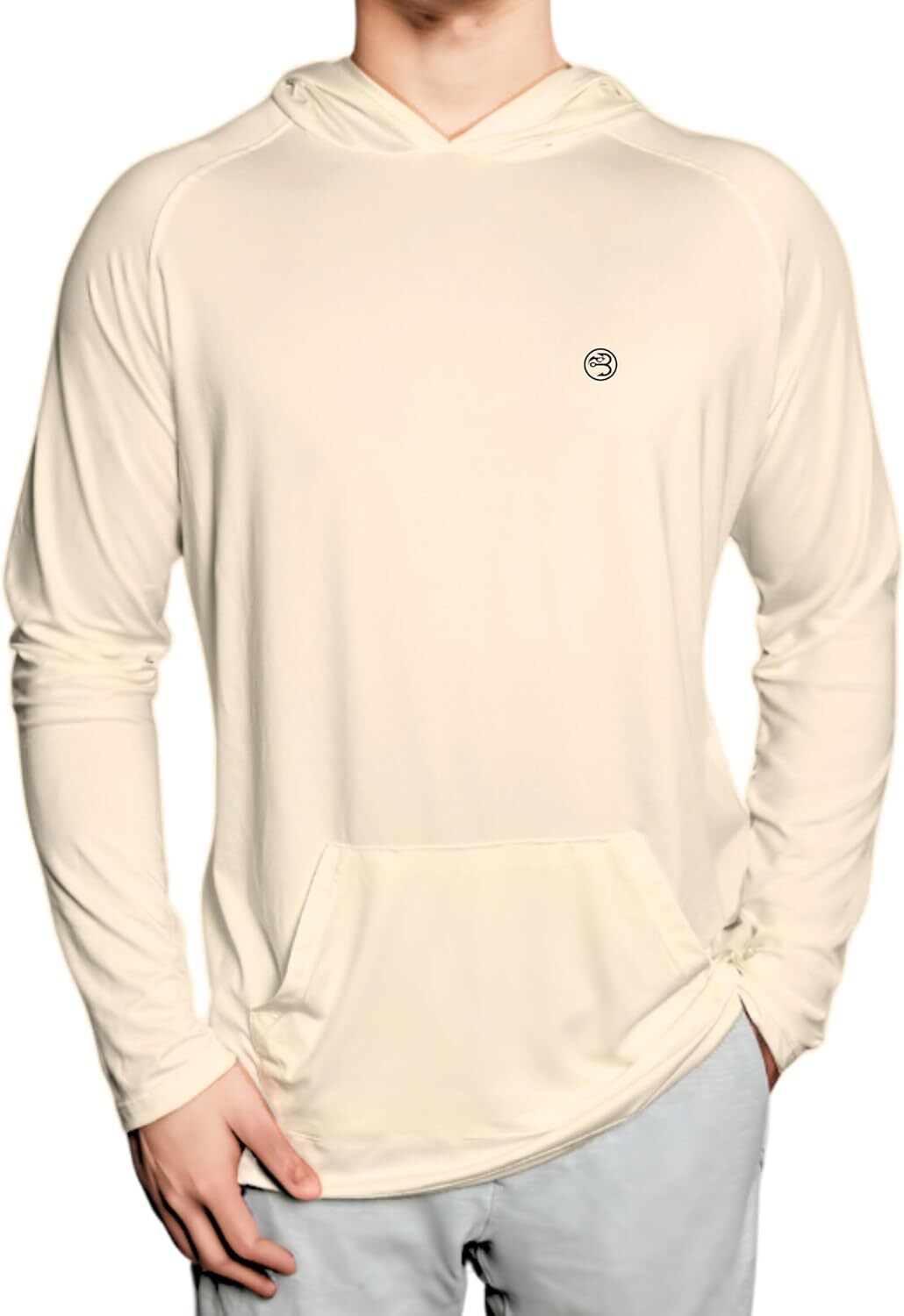Men&rsquo;s Hooded Sun Shirt UPF 50+ Long Sleeve Fishing Shirt SPF Rash Guard