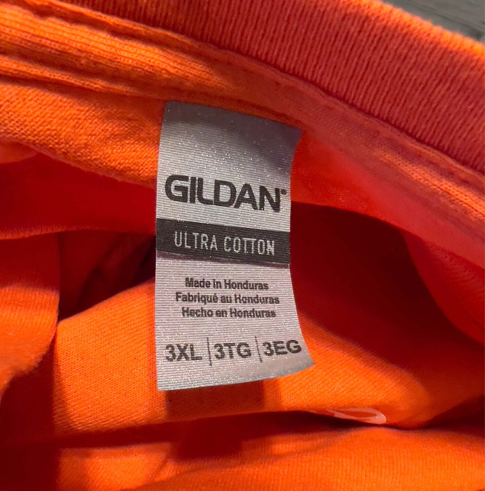 PNC Branded LGBTQ Employee Special Limited Gildan Orange 3XL Tee