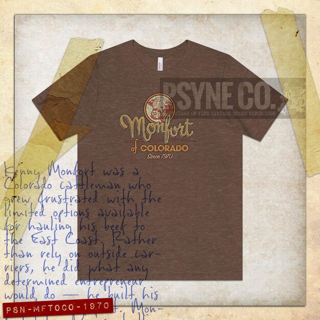 Monfort of Colorado Trucking 1970 Vintage Men&rsquo;s T-Shirt