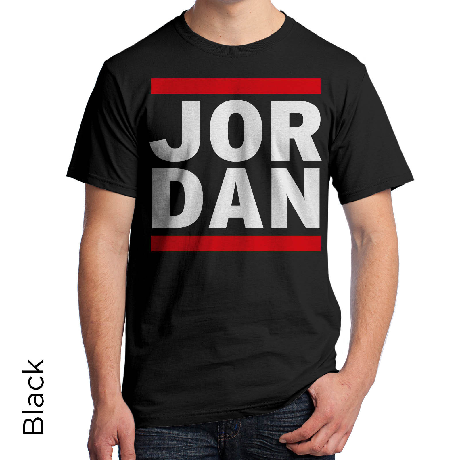 Jordan Graphic T-Shirt 80&rsquo;s Retro Shirt DJ Music Urban Hip Hop