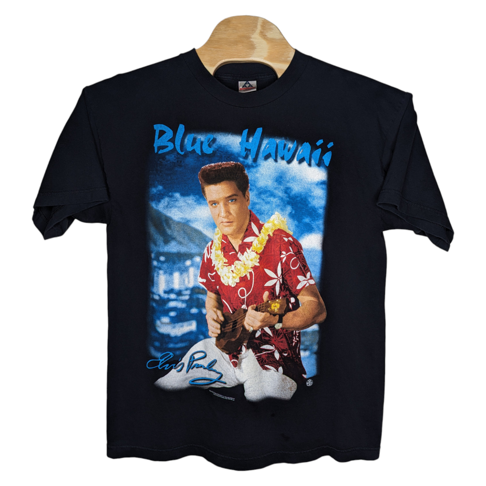 Vintage Elvis Presley Blue Hawaii T Shirt Size XL Mens AAA Movie Film Tee 1998