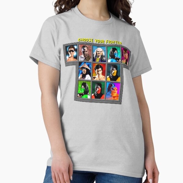 Choose Your Fighter Classic T-Shirt T-Shirt Made in US/AUS Size S-2XL
