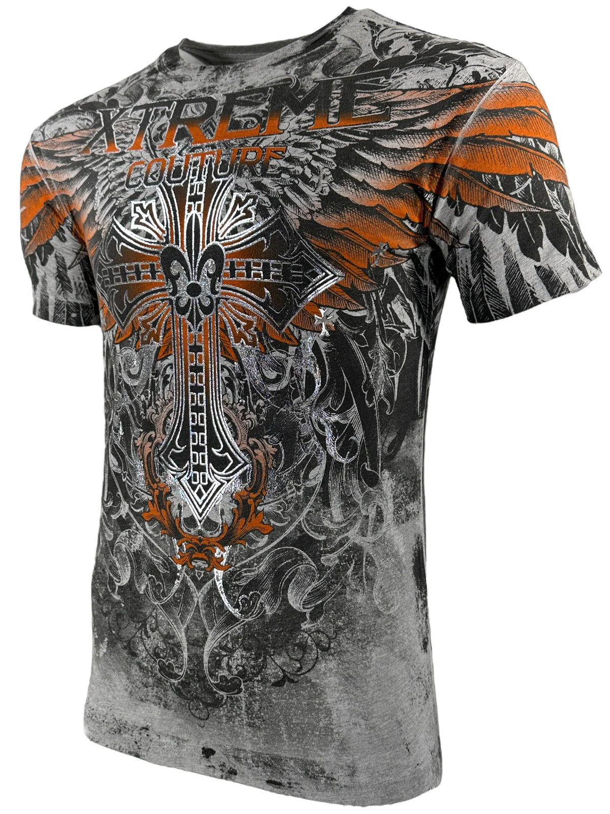 Xtreme Couture By Affliction Men&rsquo;s T-shirt Faith & Glory Wings Cross S-5XL