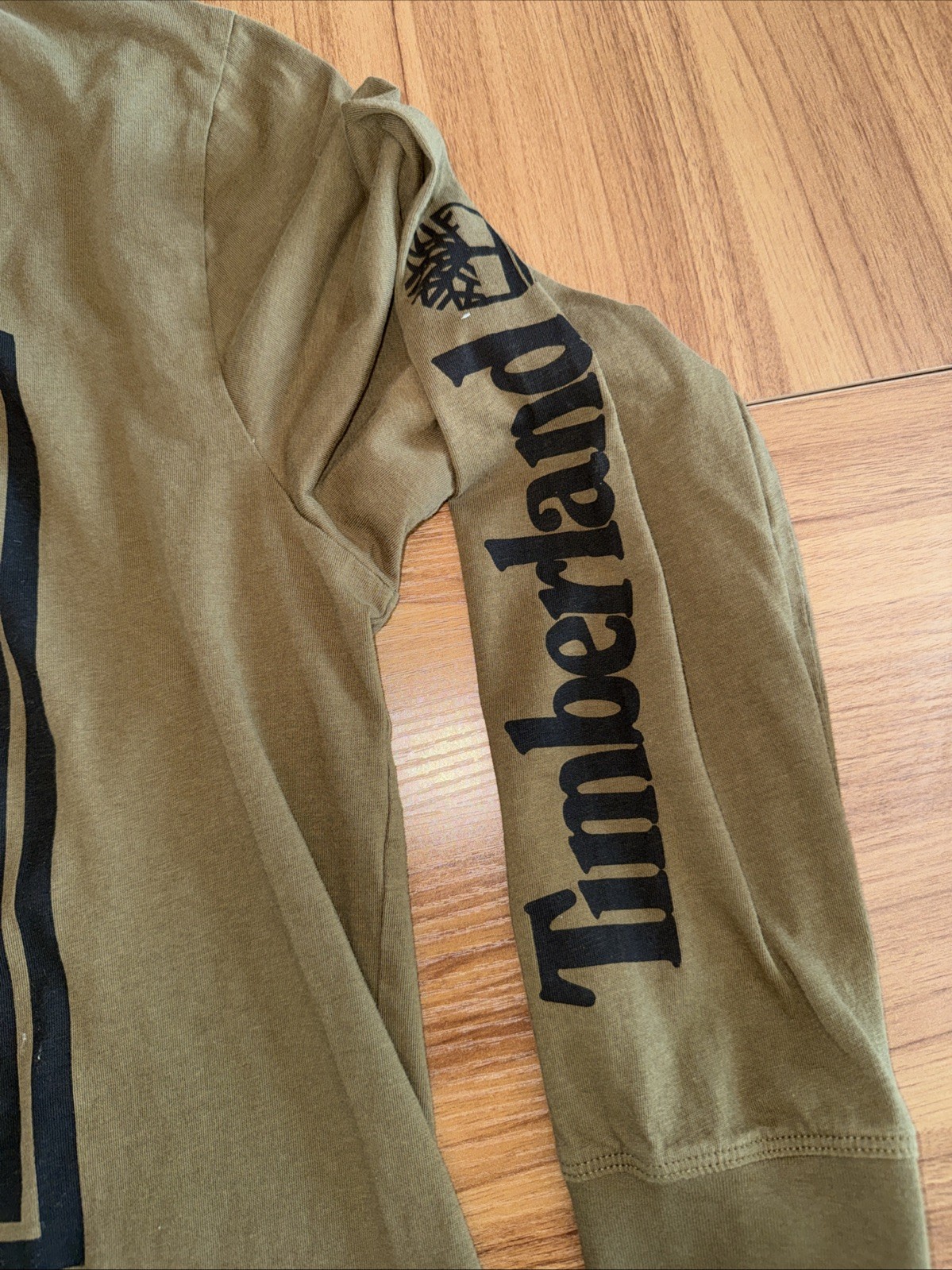 mens timberland long sleeve t-shirt large